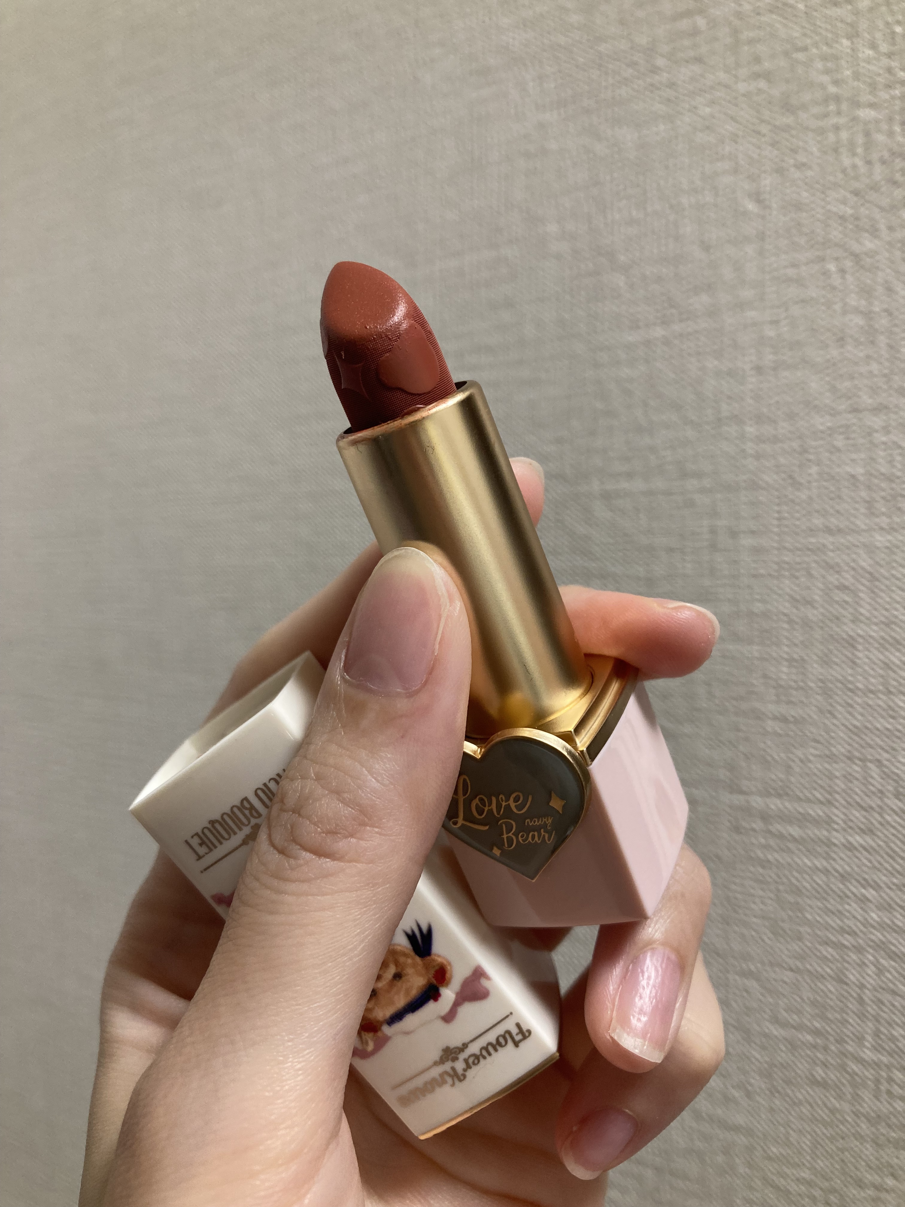 Love Bear マットリップスティック/FlowerKnows/口紅を使ったクチコミ（2枚目）