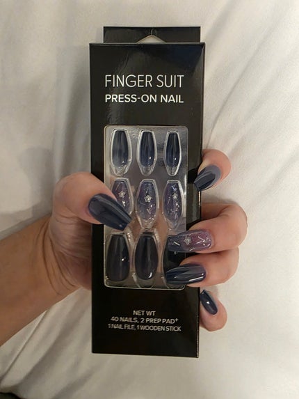 ネイルチップ(シールタイプ)/FINGER SUIT/ネイルチップ・パーツを使ったクチコミ(1枚目)