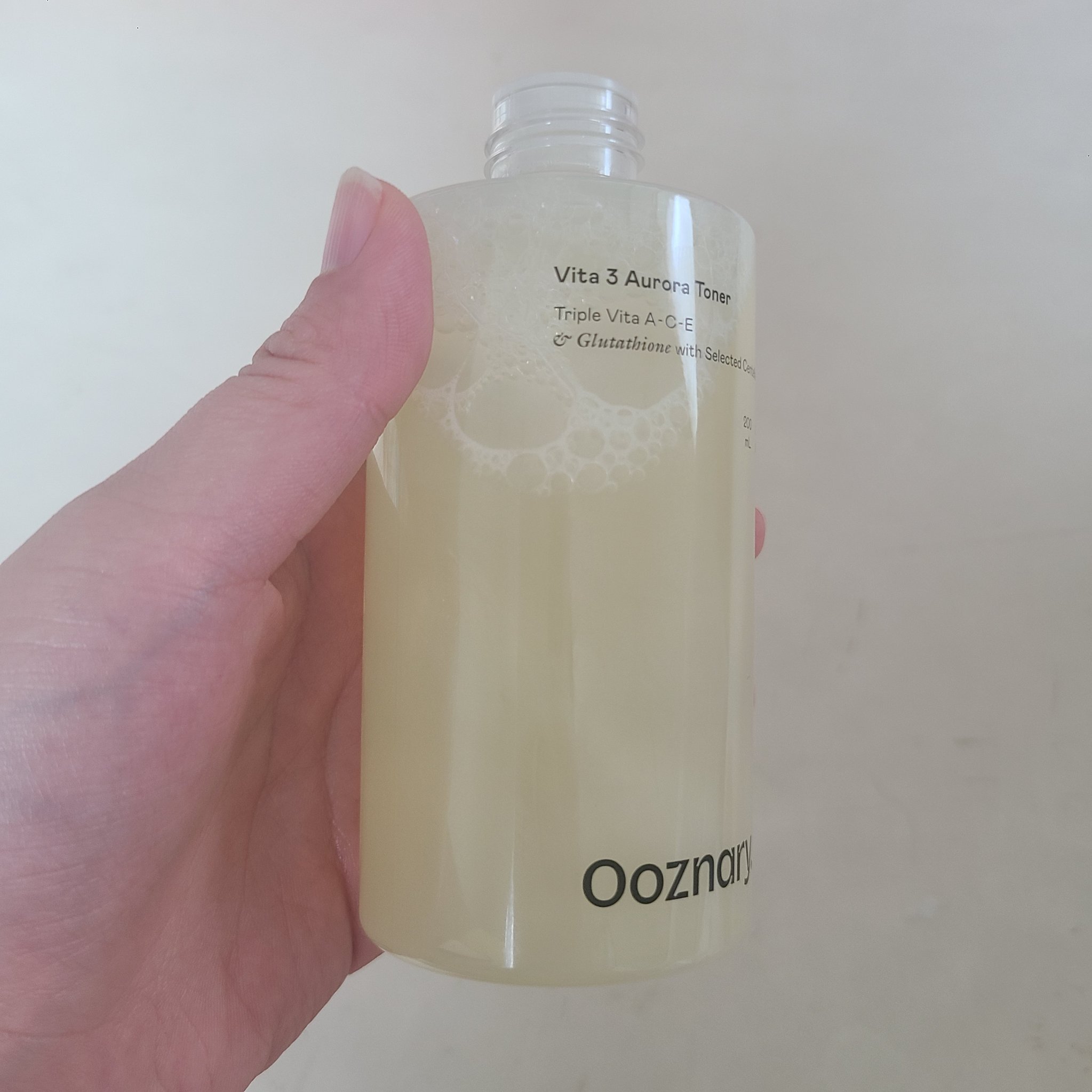 ビタ3オーロラトナー/オーズナリー/化粧水を使ったクチコミ（2枚目）