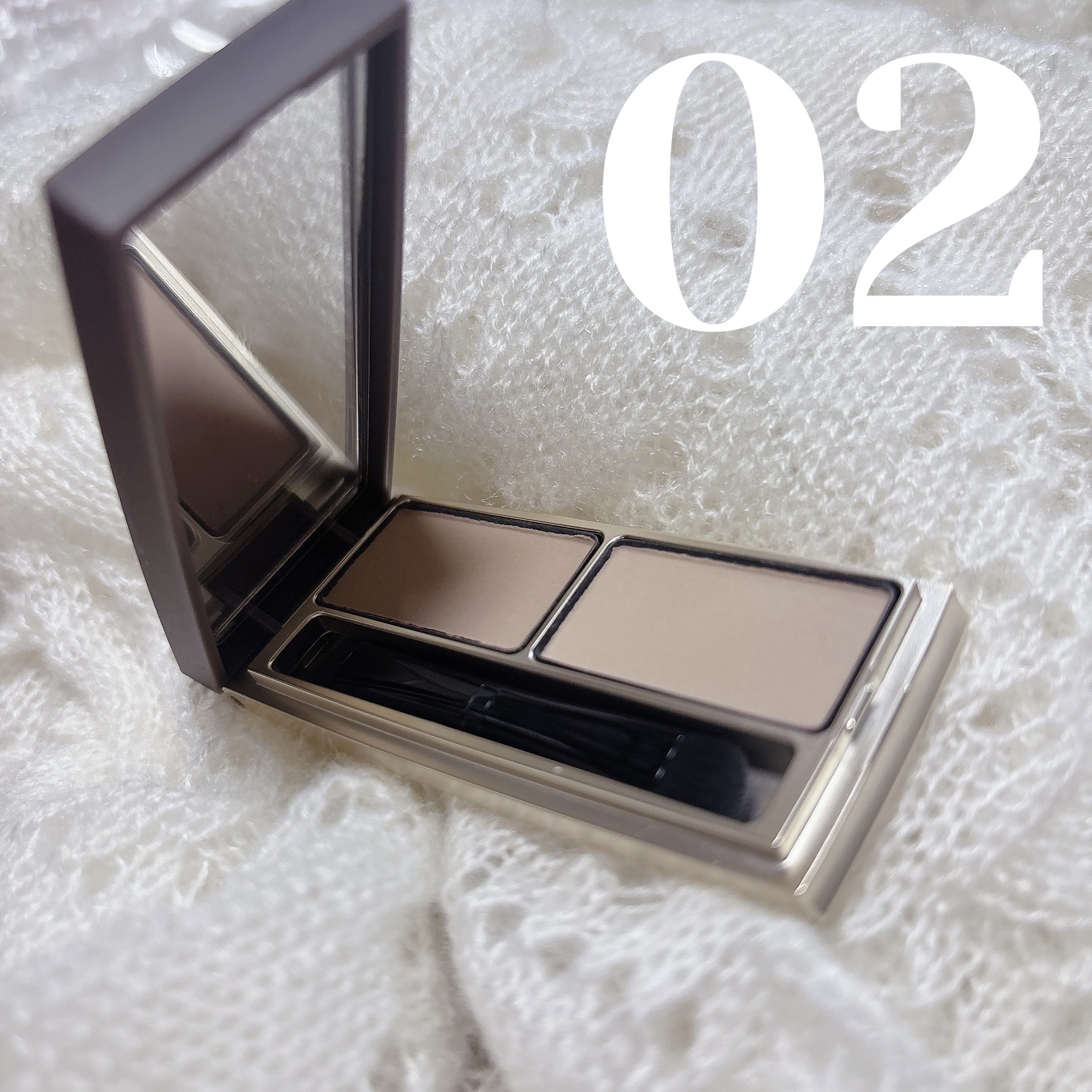 RMK アイブロウ パウダー デュオ/RMK/パウダーアイブロウを使ったクチコミ（1枚目）