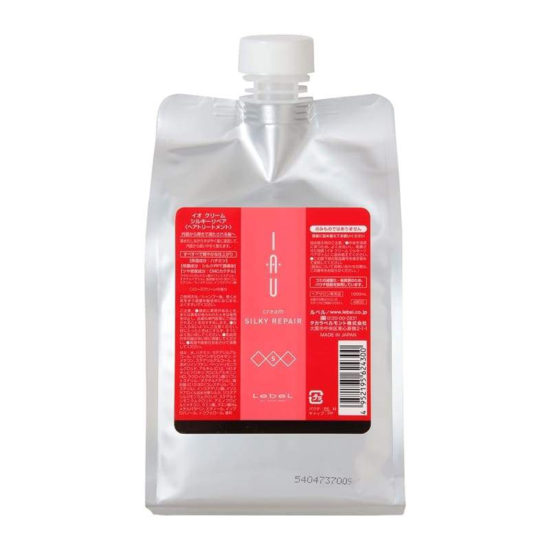イオ クリーム シルキーリペア 1000ml/LebeL/洗い流すヘアトリートメントを使ったクチコミ（1枚目）