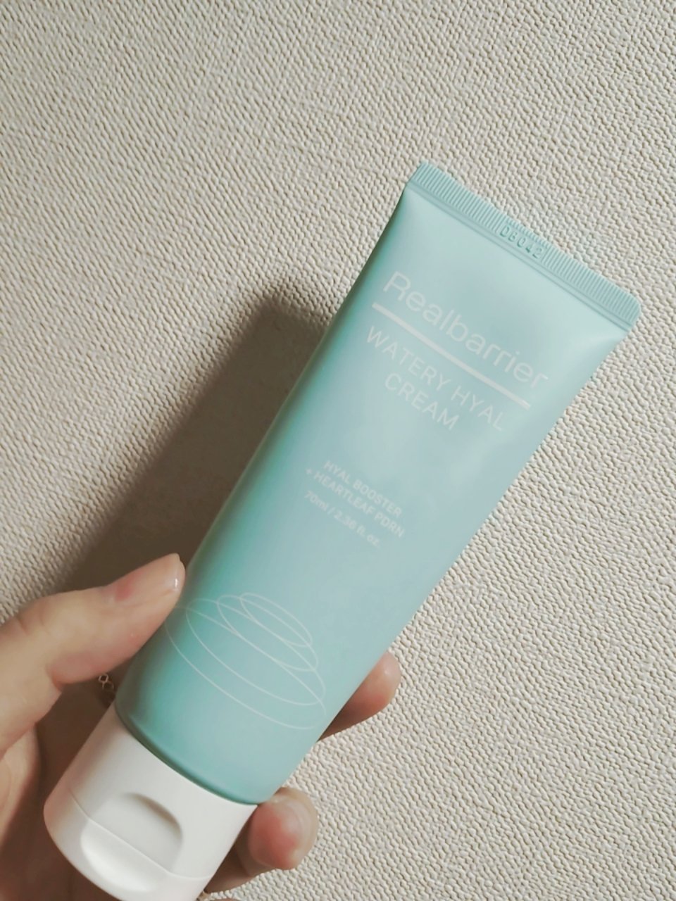 ウォータリー ヒアル クリーム/Real Barrier/フェイスクリームを使ったクチコミ（1枚目）