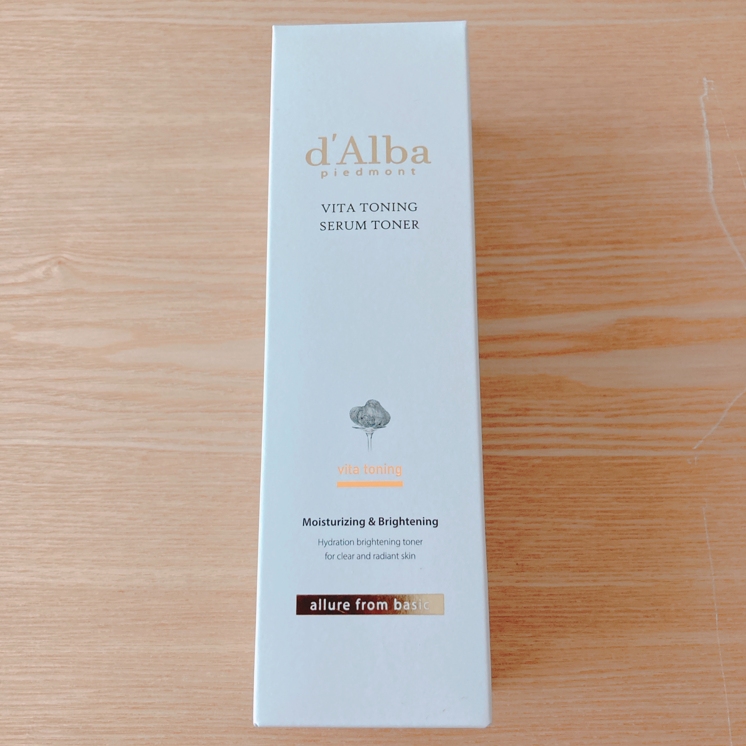 ビタトーニングセラムトナー/ダルバ/化粧水を使ったクチコミ（3枚目）