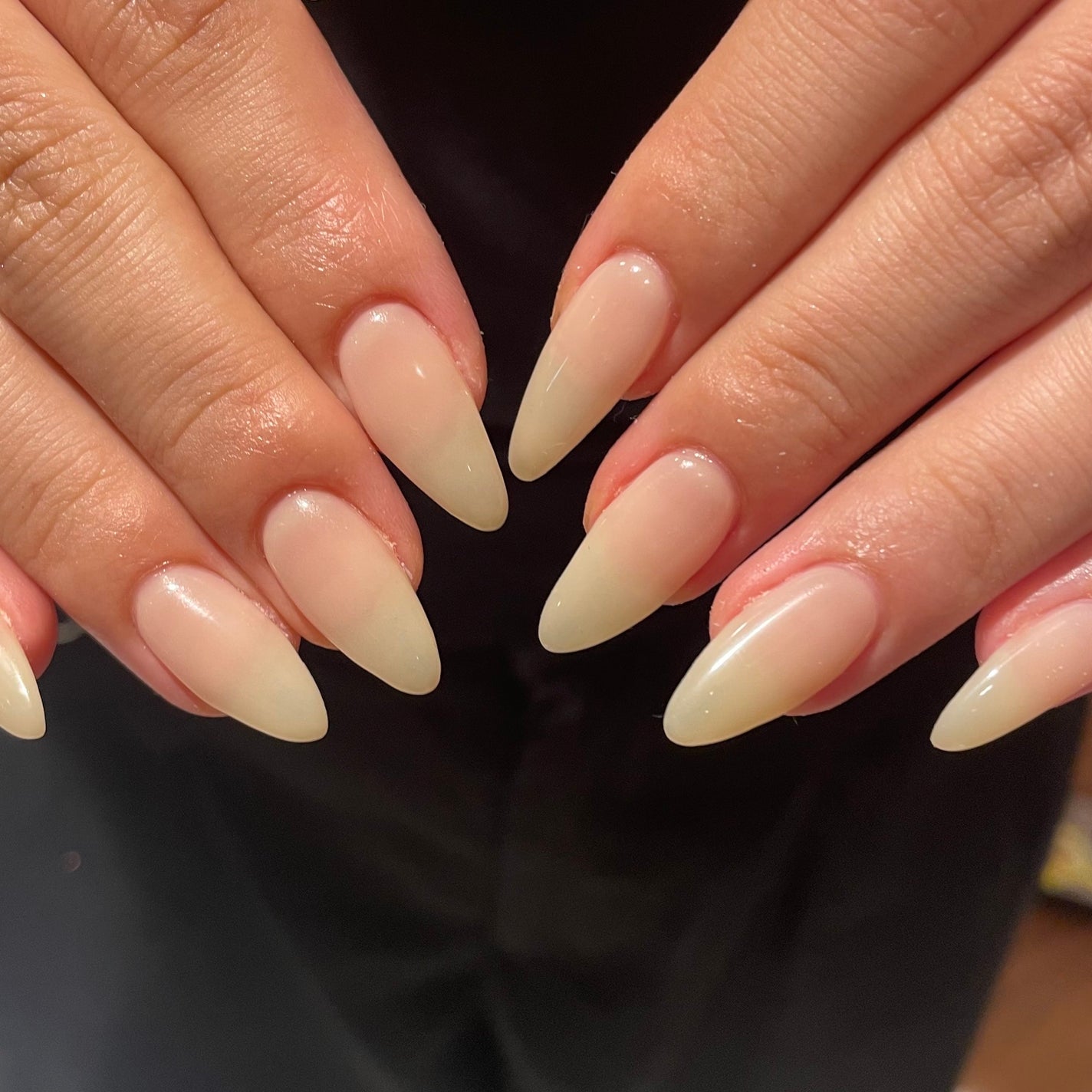 𐔌՞ . .՞ 𐦯 on LIPS 「なちゅらるかわいい♡♡いいね、保存嬉しいです🎶#ネイル#ジェル..」(1枚目)