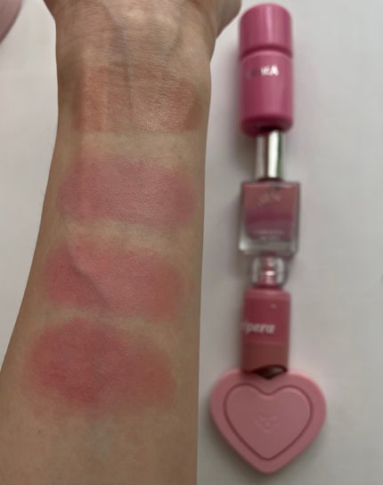 GLOWY CREAM BLUSH/AOU/ジェル・クリームチークを使ったクチコミ(2枚目)