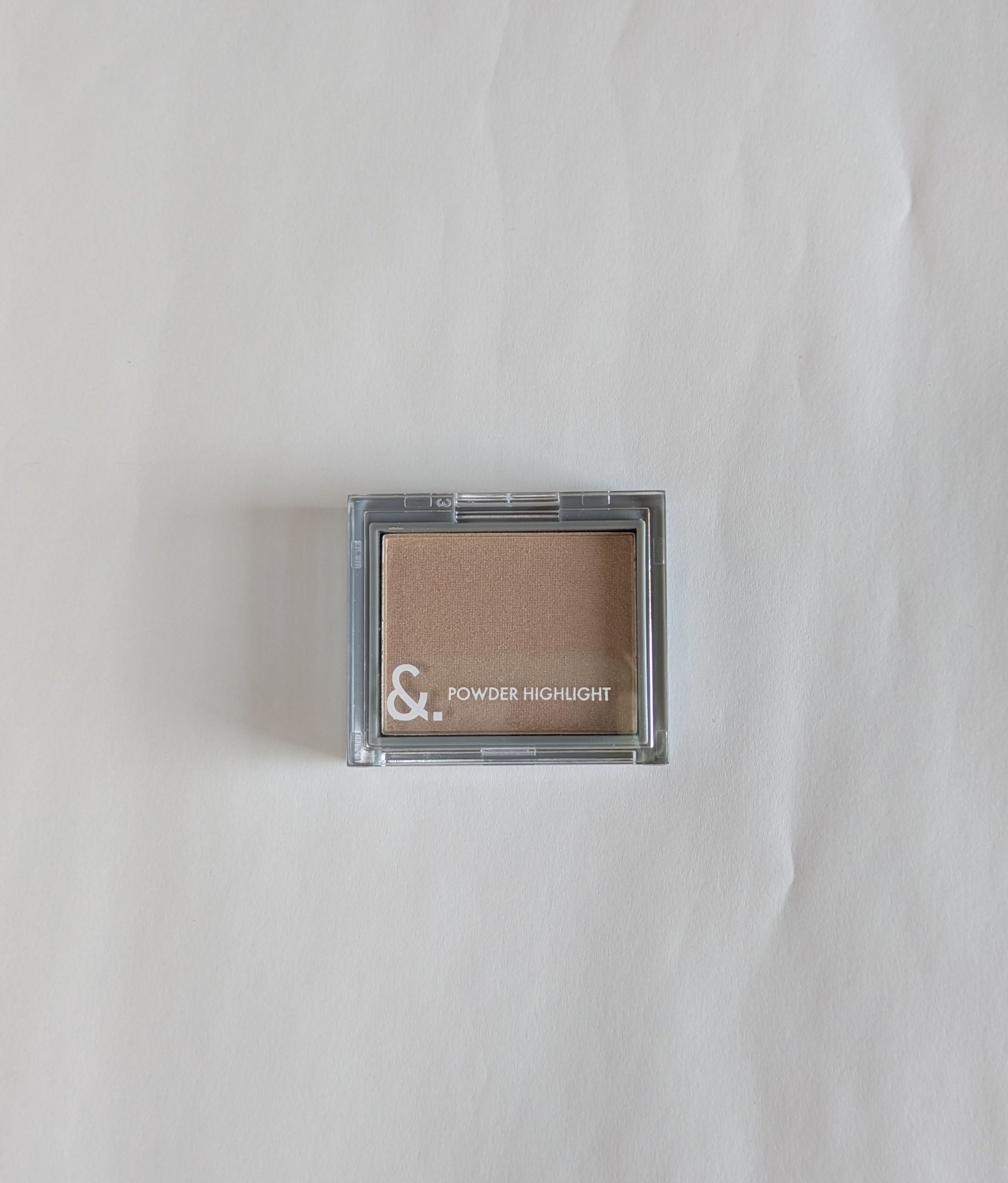 ＆．パウダーハイライト スノーベージュ/DAISO/パウダーハイライトを使ったクチコミ（2枚目）