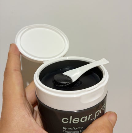 ソフティモ クリアプロ クレンジングバーム CICA ブラック/ソフティモ/クレンジングバームを使ったクチコミ(2枚目)