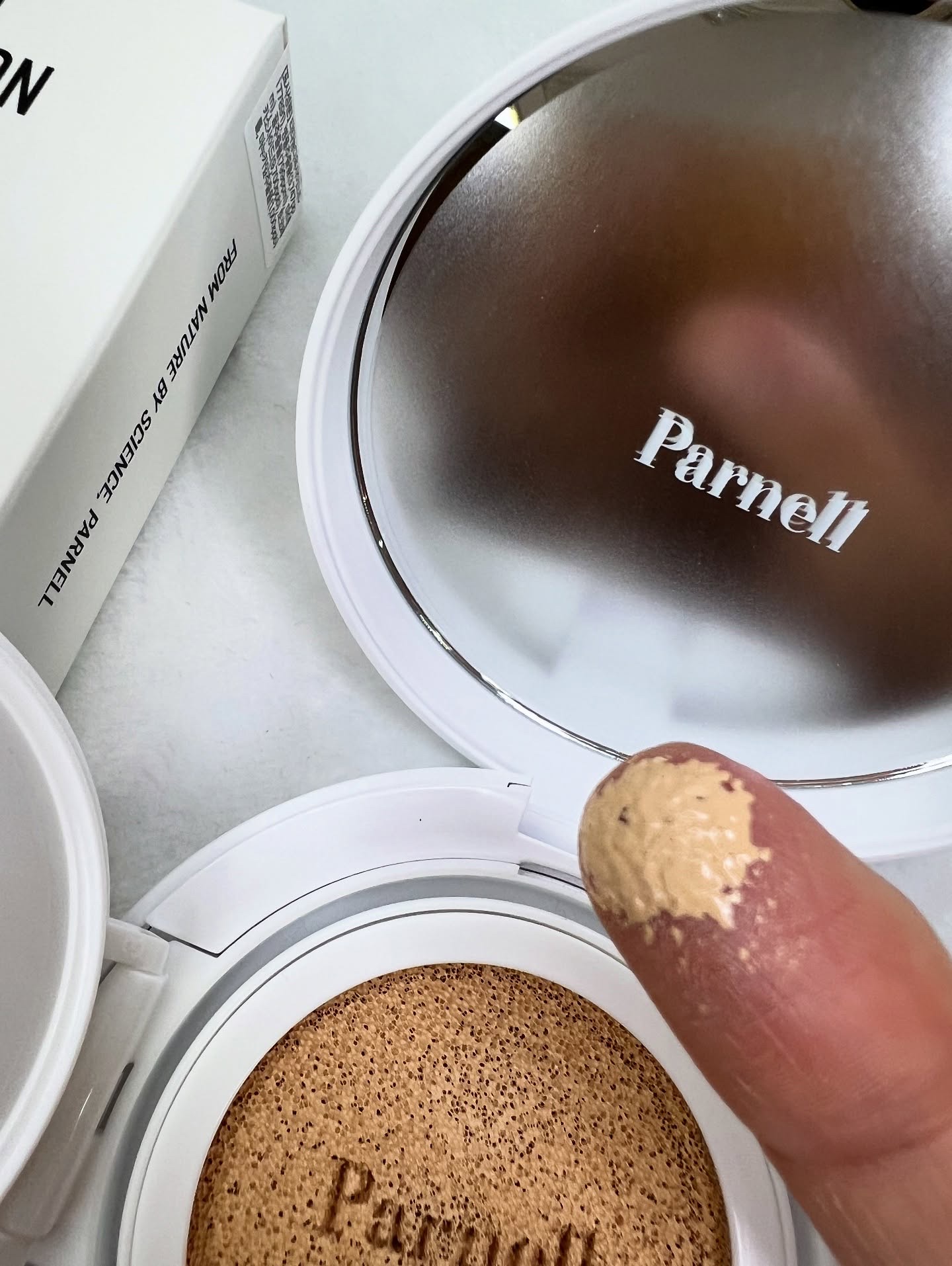 シカマヌ　セラム　クッションファンデ/parnell/クッションファンデーションを使ったクチコミ（3枚目）