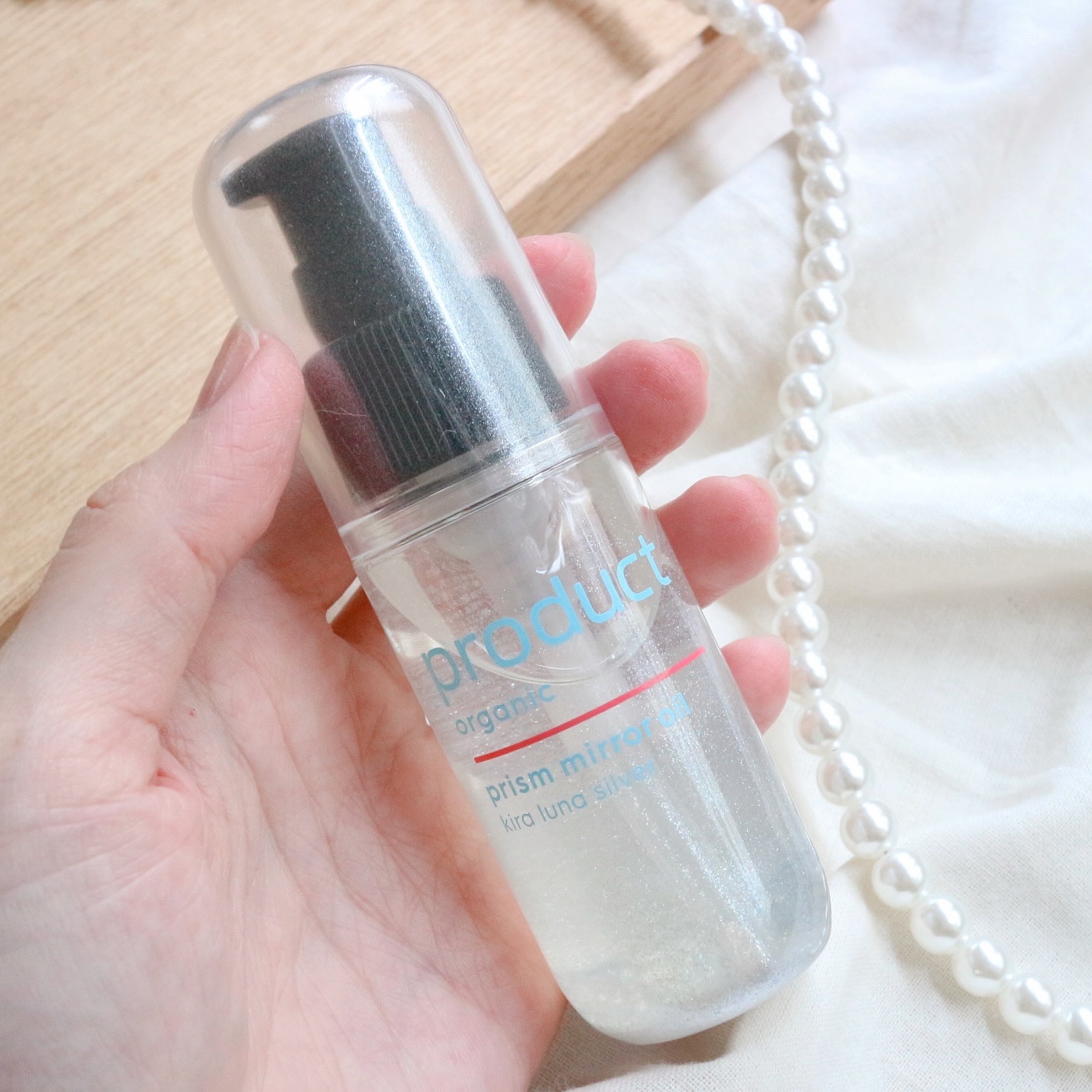 ザ・プロダクト　プリズムミラーオイル ＜ヘアオイル・スキンオイル＞/ザ・プロダクト/ヘアオイルを使ったクチコミ（2枚目）