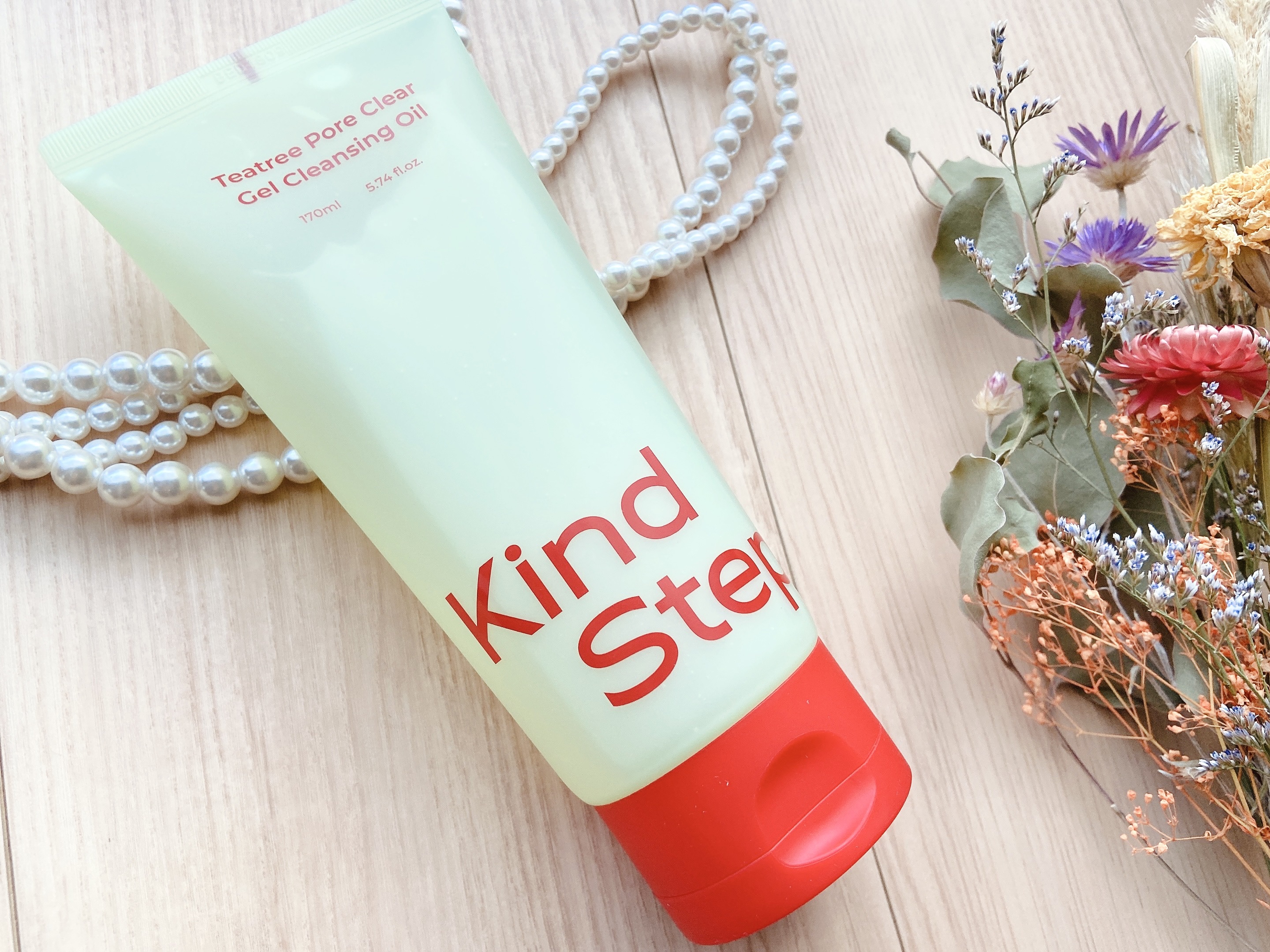 ティーツリージェルクレンジングオイル/KindStep/クレンジングジェルを使ったクチコミ（3枚目）