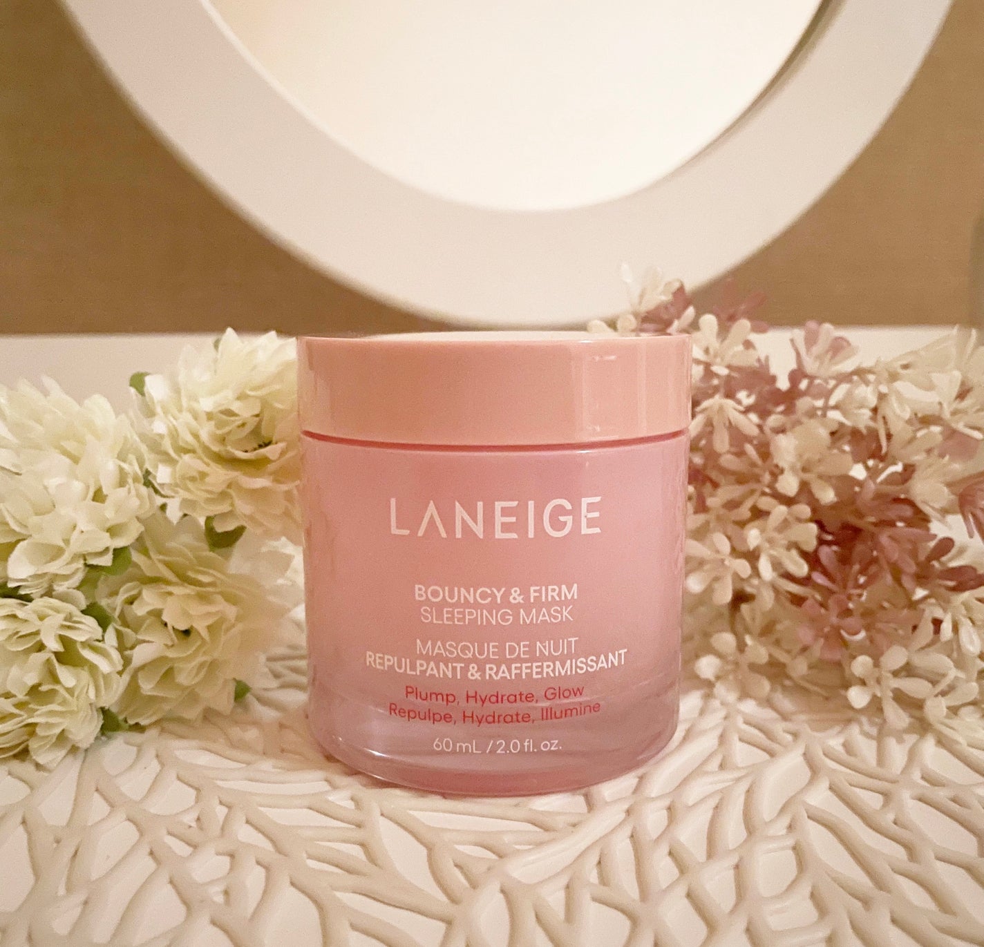 バウンシースリーピングマスク/LANEIGE/フェイスクリームを使ったクチコミ(2枚目)