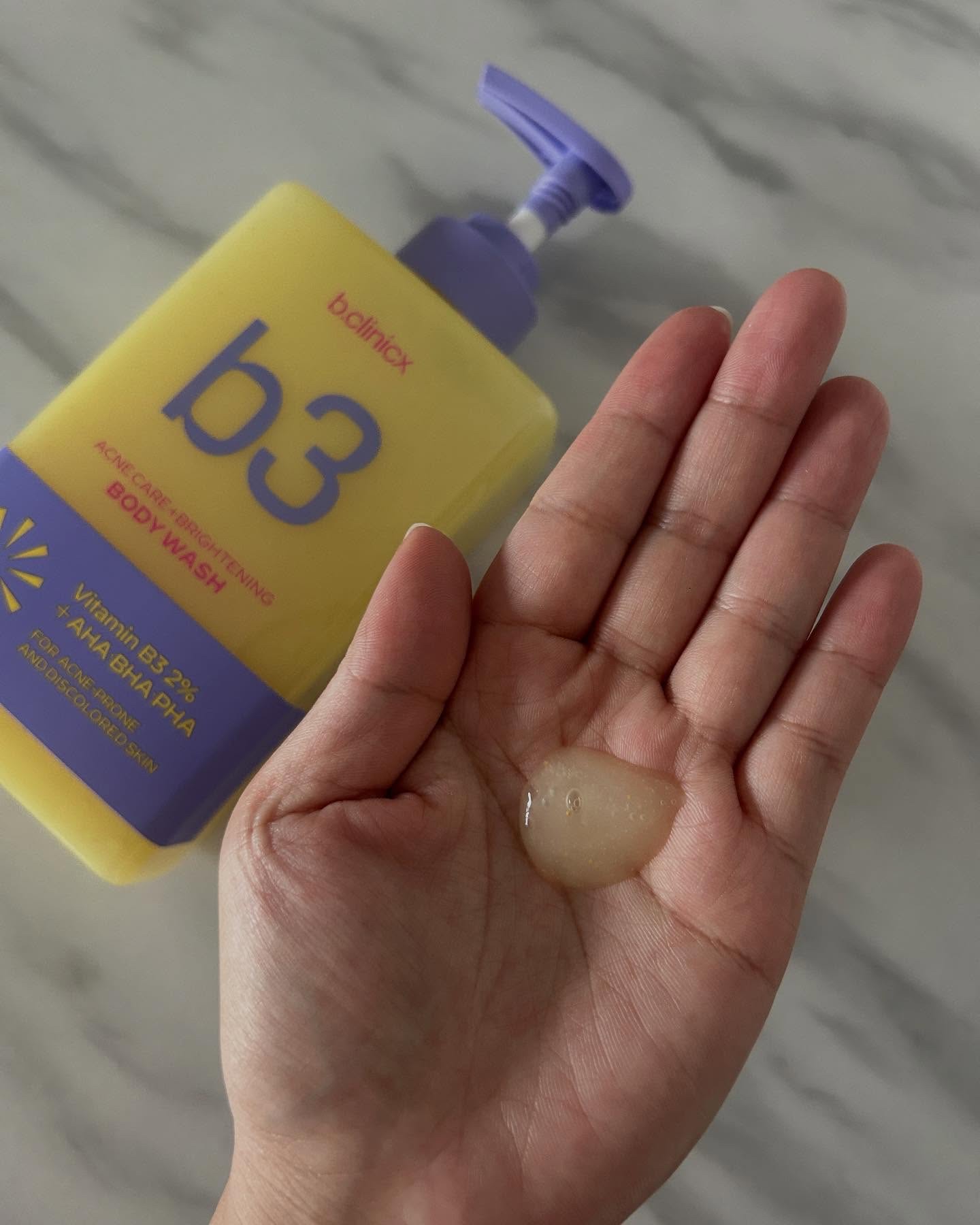 B3 アクネ クリア ボディウォッシュ/b.clinicx/ボディソープを使ったクチコミ（2枚目）