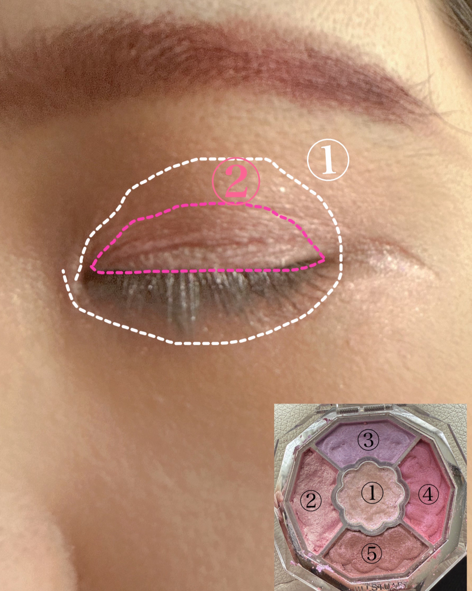 ジルスチュアート ブルームクチュール アイズ　ジュエルドブーケ/JILL STUART/アイシャドウパレットを使ったクチコミ（2枚目）