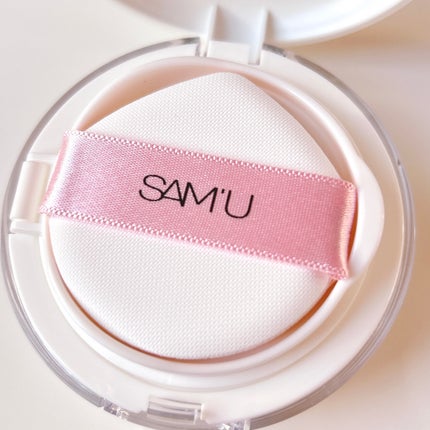 センシティブピュア&ピュアクッション/SAM'U/クッションファンデーションを使ったクチコミ(2枚目)