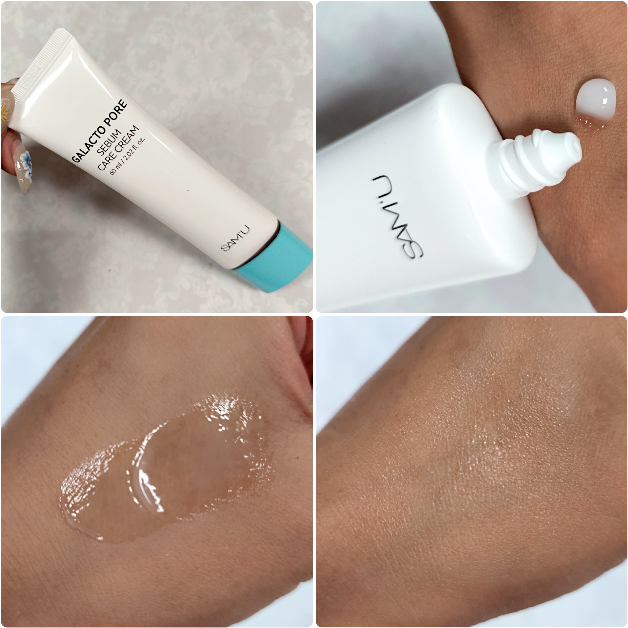 サミュ ガラクトポア セバムケアクリーム/SAM'U/フェイスクリームを使ったクチコミ（2枚目）