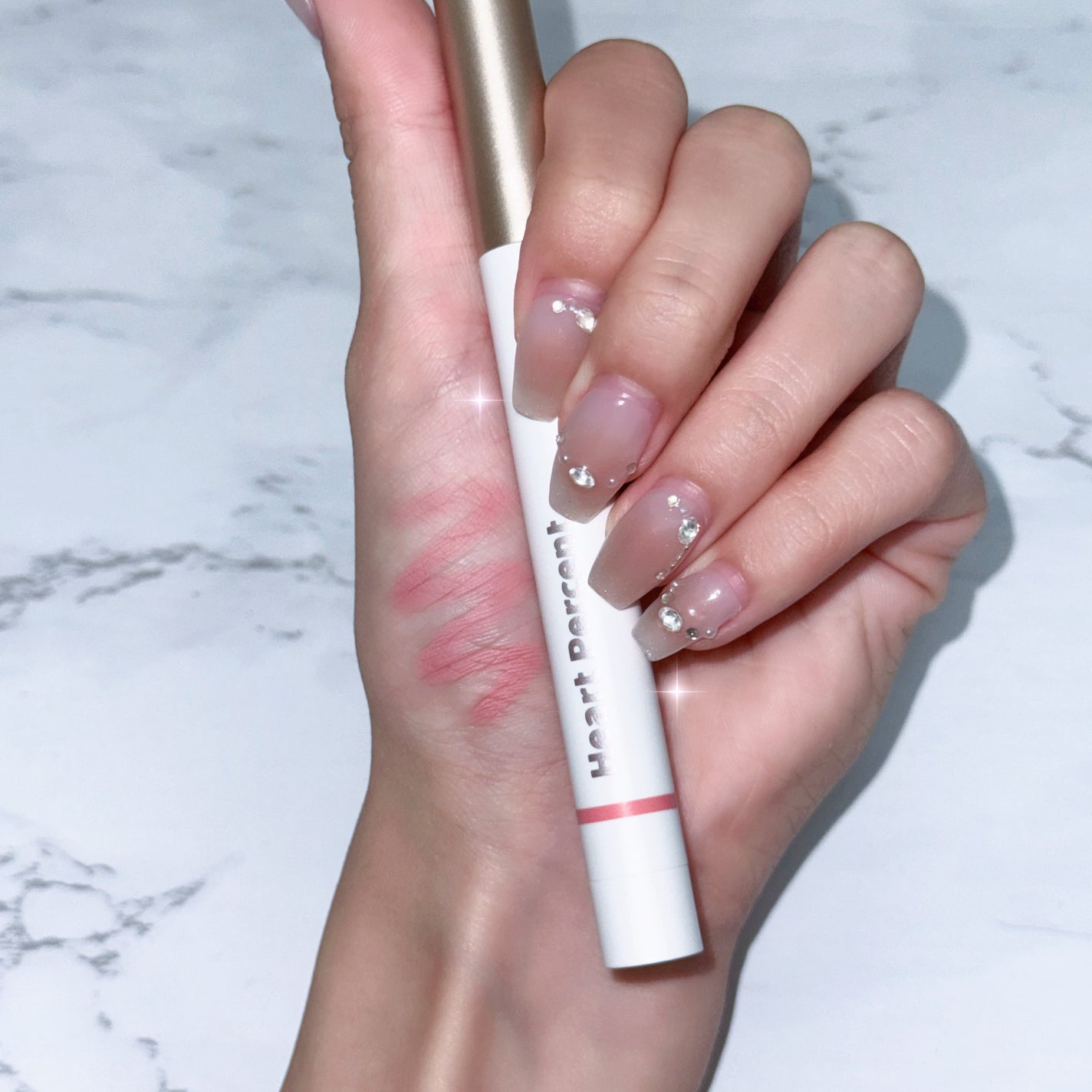 ドットオンムードリップペンシル/Heart Percent/リップライナーを使ったクチコミ(2枚目)