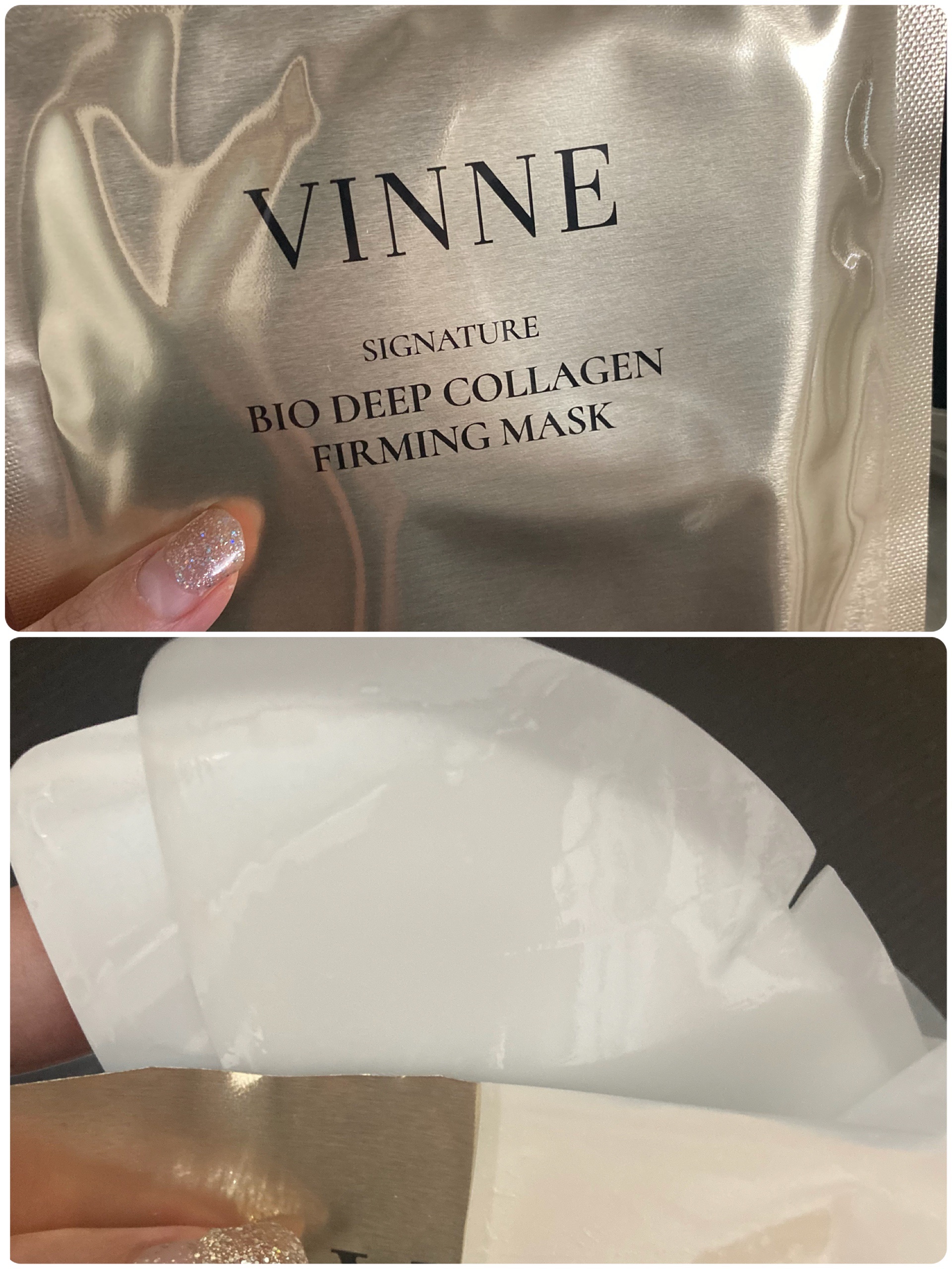 シグニチャーバイオディープコラーゲンファーミングマスク/VINNE /シートマスク・パックを使ったクチコミ（2枚目）