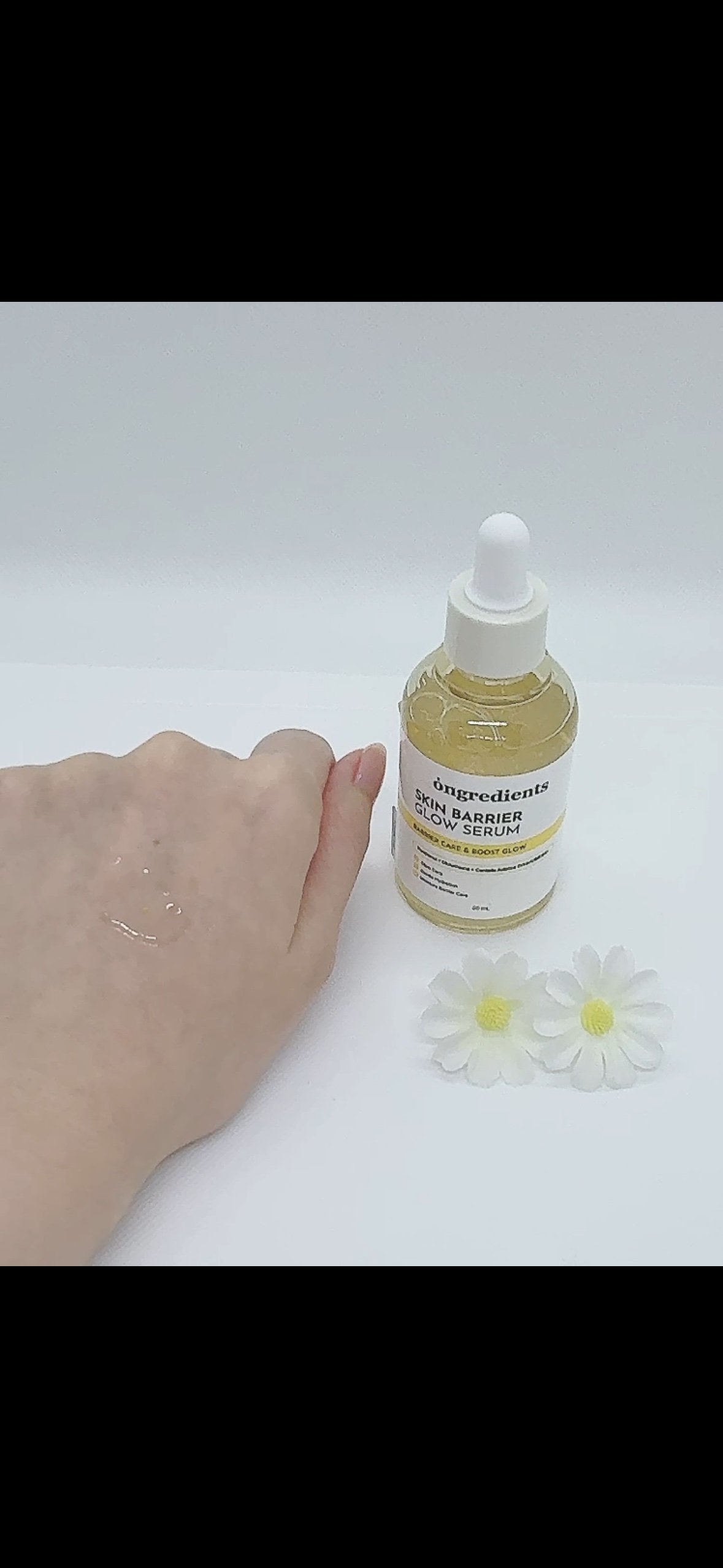 オングリディエンツ スキンバリアグローセラム/Ongredients/美容液を使ったクチコミ（3枚目）