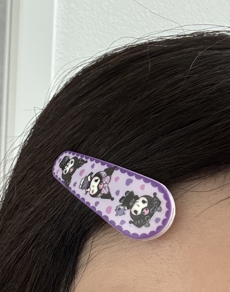 ヘアピン クロミ /サンリオ/ヘアアクセサリーを使ったクチコミ（2枚目）