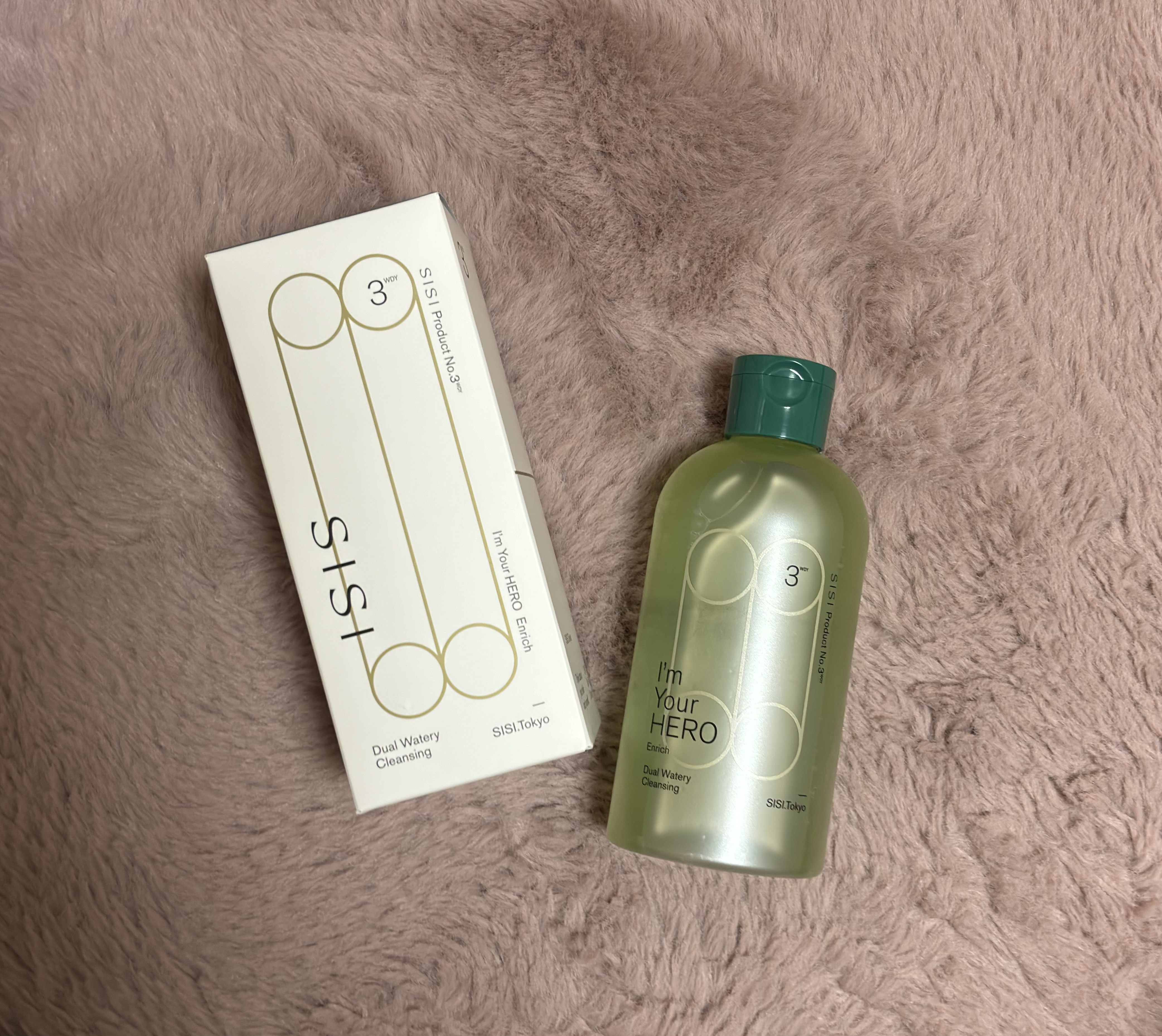 アイムユアヒーロー エンリッチ 230mL/SISI/クレンジングウォーターを使ったクチコミ（1枚目）