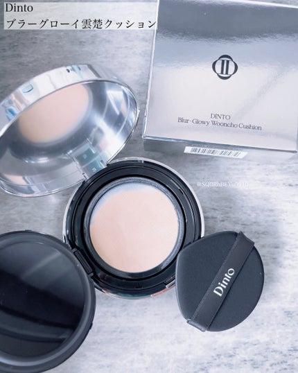 ブラーグローイクッション/Dinto/クッションファンデーションを使ったクチコミ(1枚目)