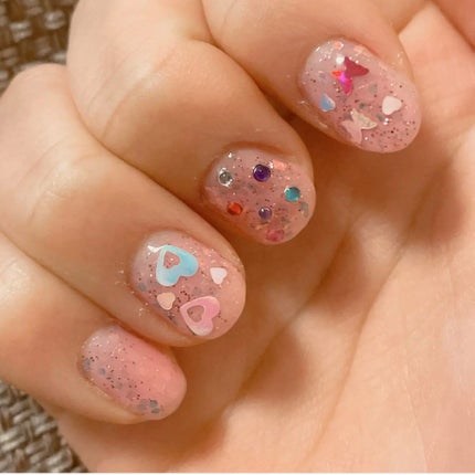 𐔌՞  . .՞ 𐦯 on LIPS 「🩷いいね、保存嬉しいです🎶#ネイル#ジェルネイル#垢抜け#ネイ..」(1枚目)