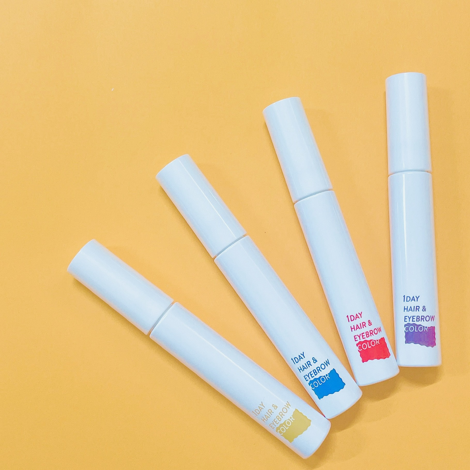 １dayヘア＆アイブロウカラー/フレンド株式会社/眉マスカラを使ったクチコミ（2枚目）