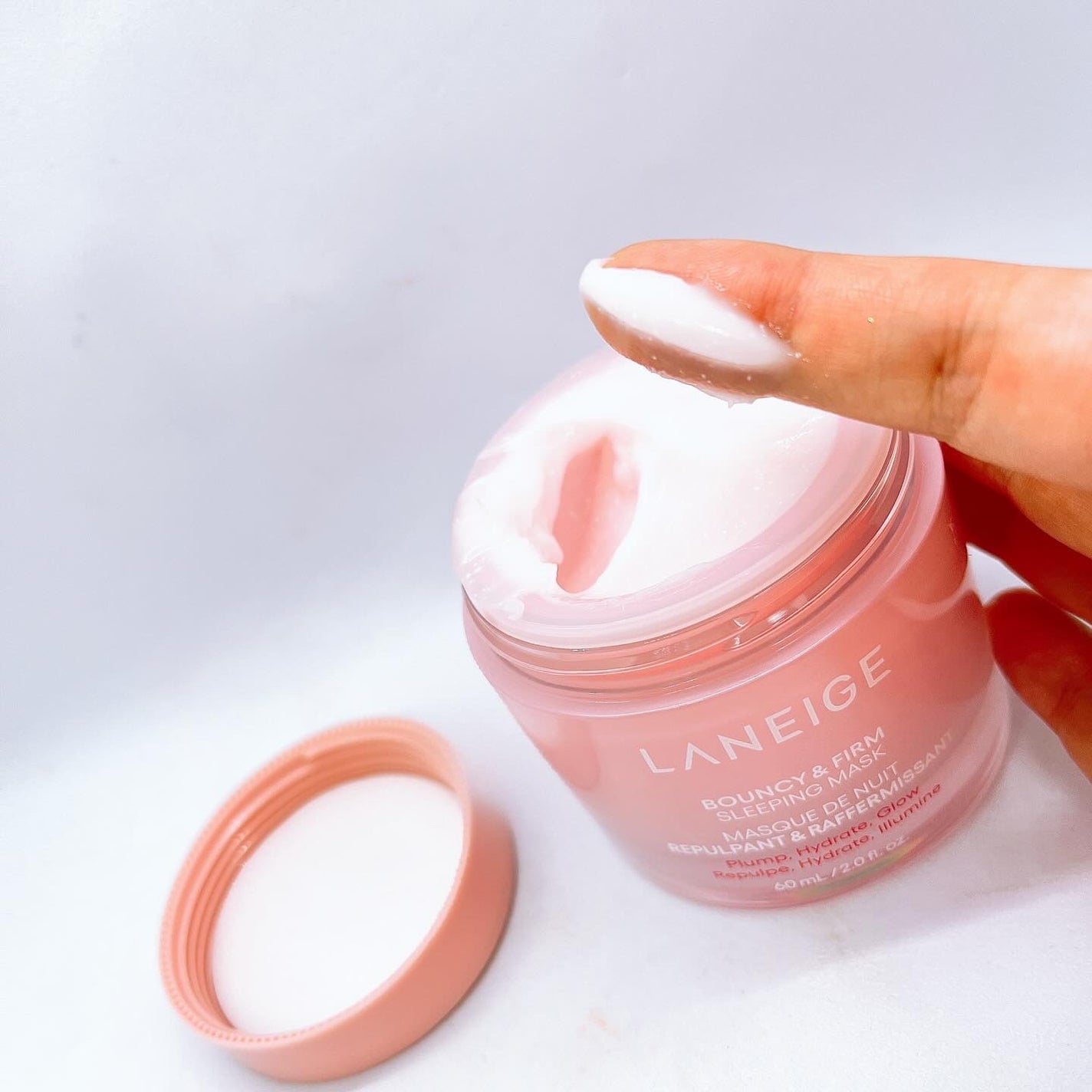 バウンシースリーピングマスク/LANEIGE/フェイスクリームを使ったクチコミ(3枚目)