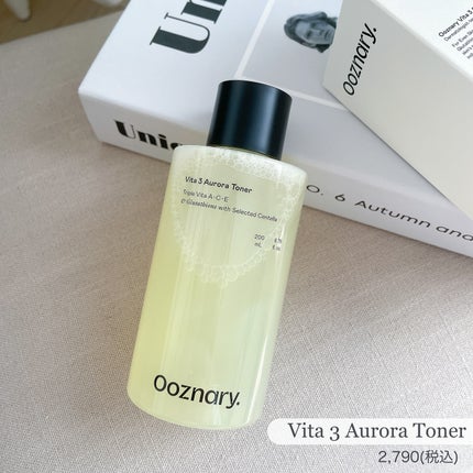ビタ3オーロラトナー/オーズナリー/化粧水を使ったクチコミ(2枚目)