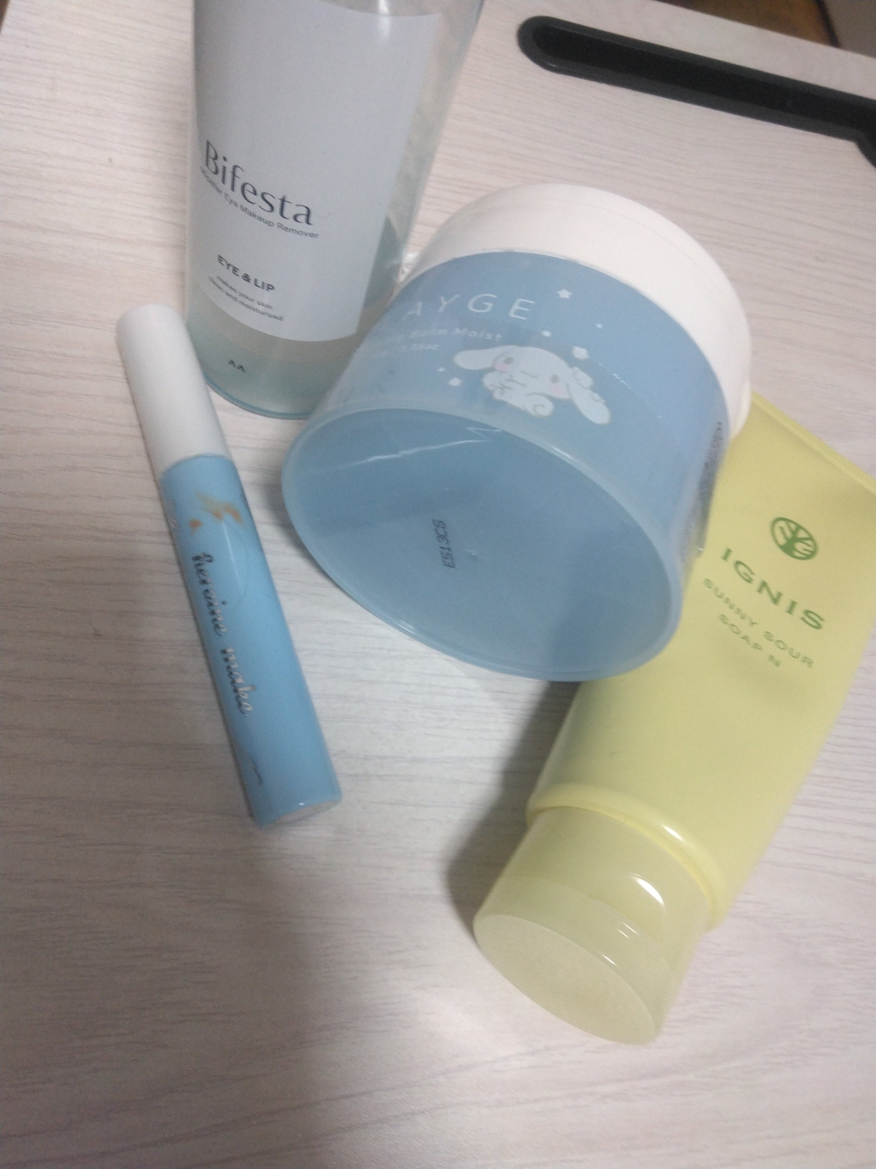 クレンジングバームモイストN シナモロール限定デザイン（95g）/CLAYGE/クレンジングバームを使ったクチコミ（1枚目）