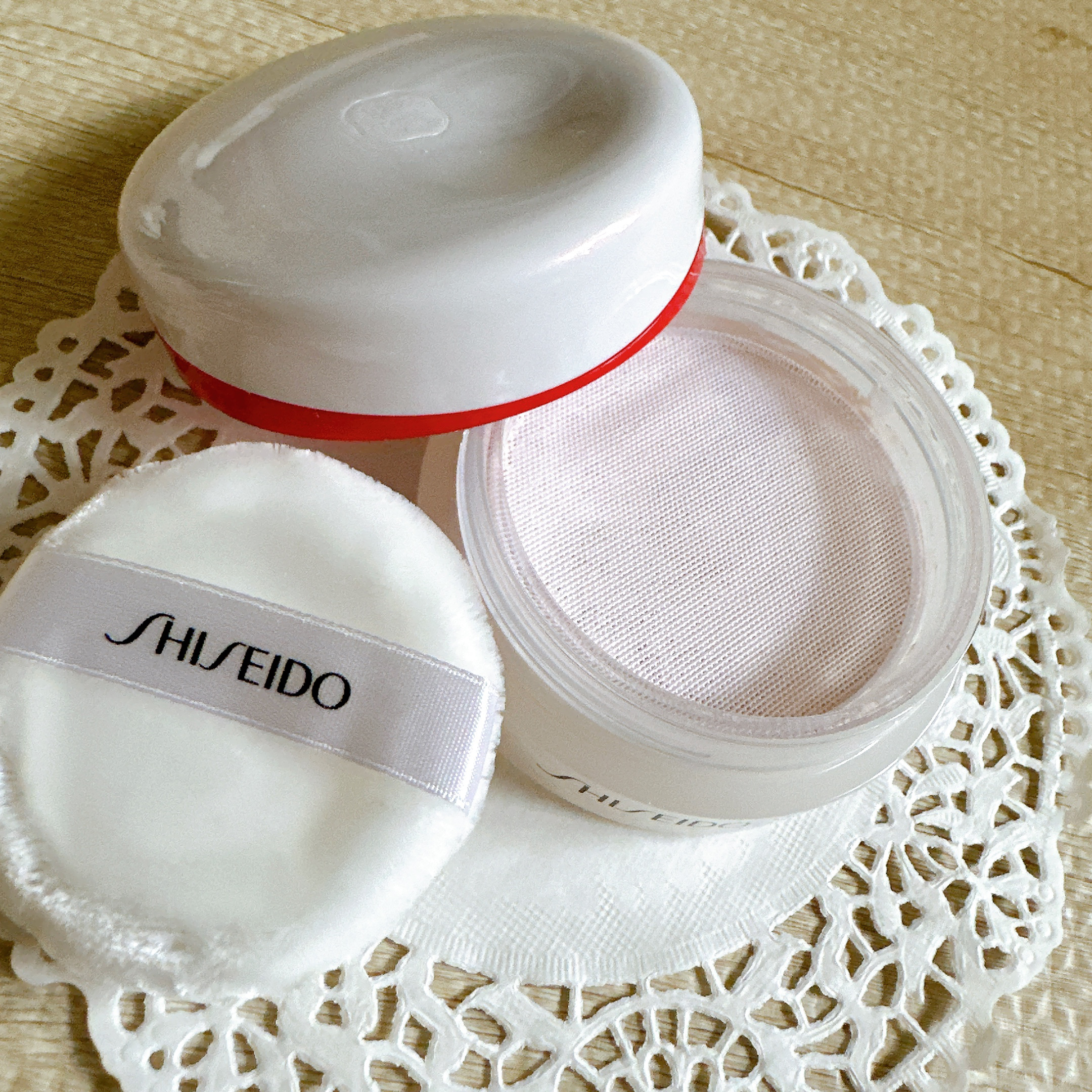 SHISEIDO エッセンス スキンセッティング パウダー/SHISEIDO/ルースパウダーを使ったクチコミ（2枚目）