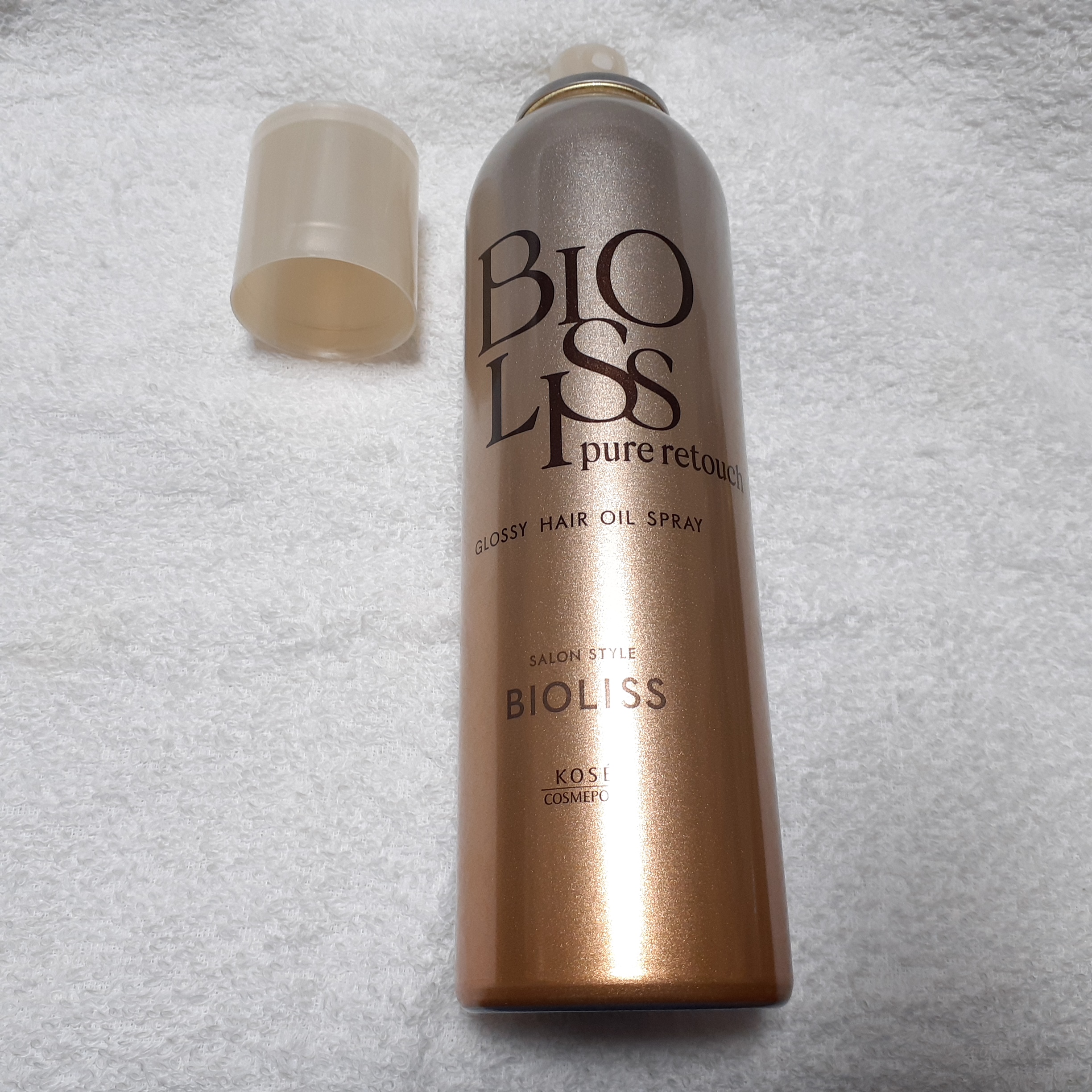 ＳＳ ビオリス ピュアレタッチ グロッシー ヘアオイルスプレー/SSビオリス/ヘアスプレーを使ったクチコミ（2枚目）