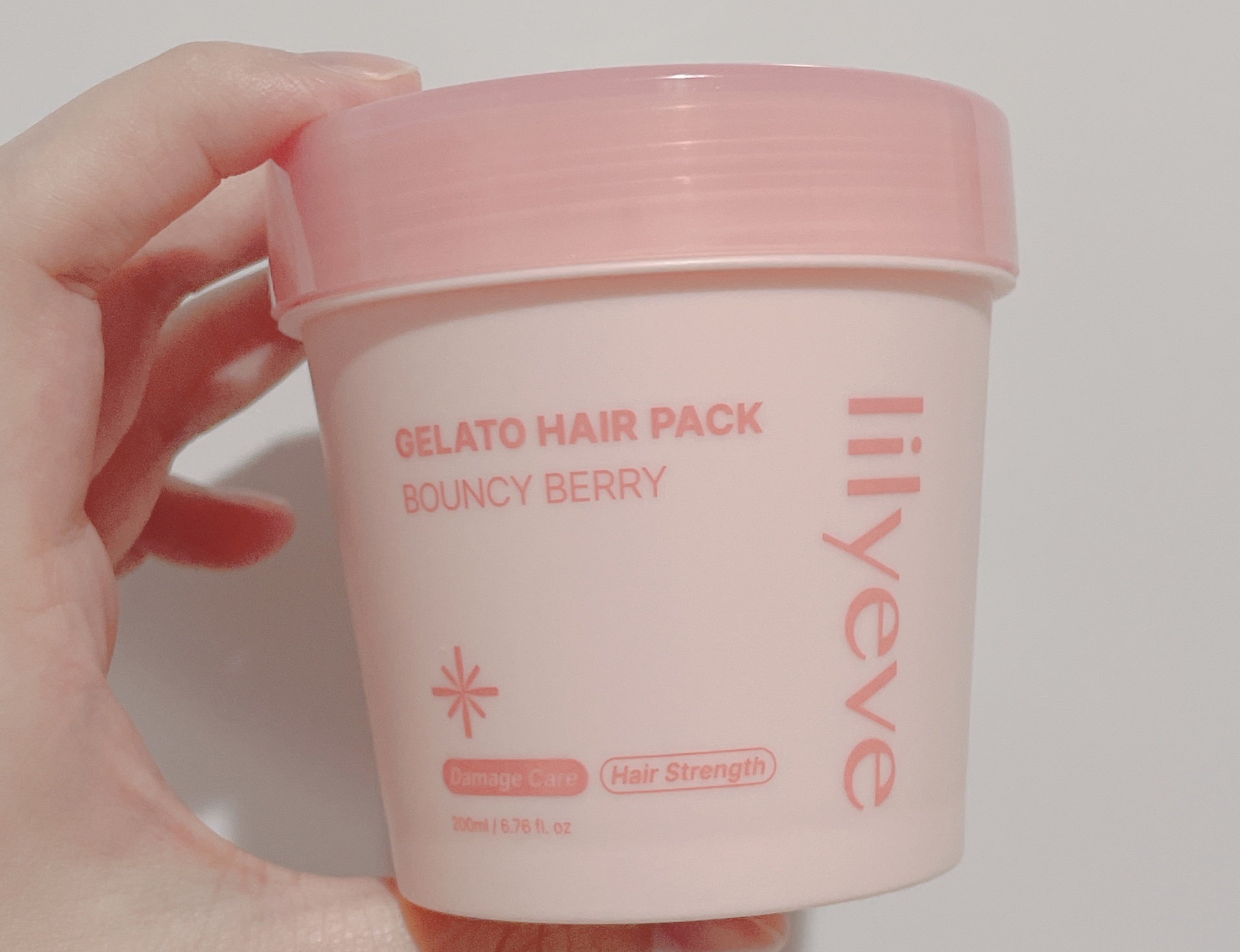 リペアターンジェラートヘアパック バウンシーベリー/リリーイブ/洗い流すヘアトリートメントを使ったクチコミ（2枚目）