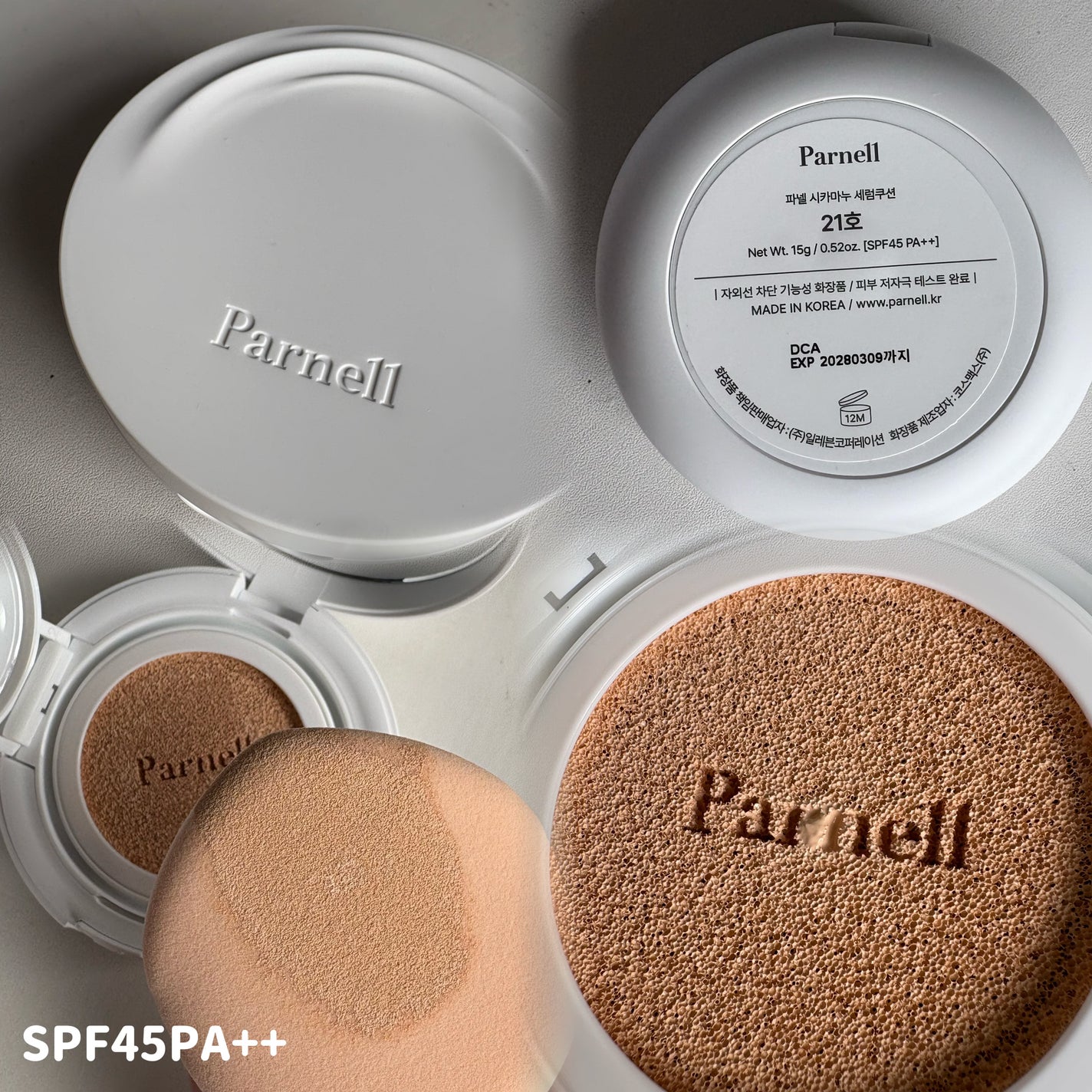 シカマヌ セラム クッションファンデ/parnell/クッションファンデーションを使ったクチコミ(3枚目)