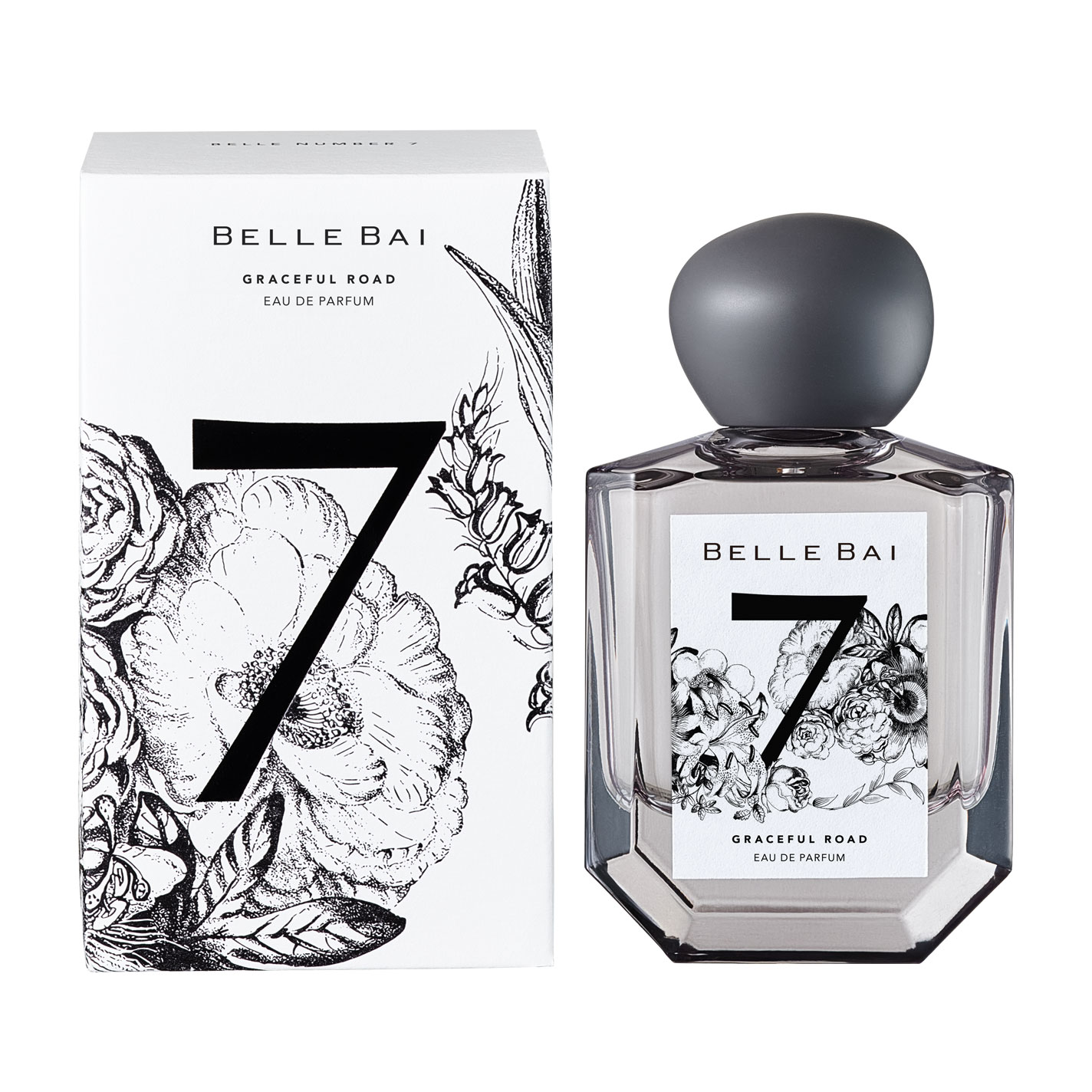 BELLE BAI ベルナンバー 7 オードパルファン 美しい人生への道しるべ(GRACEFUL ROAD)