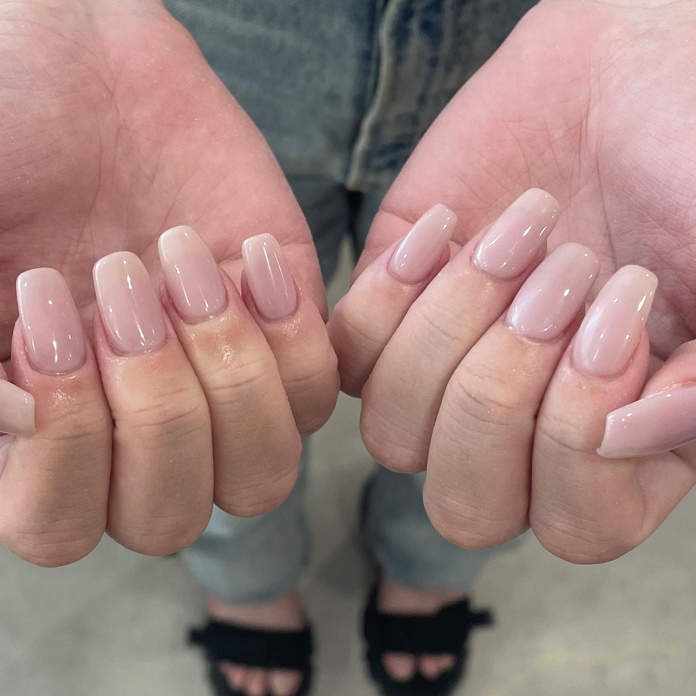 𐔌՞ . .՞ 𐦯 on LIPS 「💜いいね、保存嬉しいです🎶#ネイル#ジェルネイル#垢抜け#ネイ..」(1枚目)