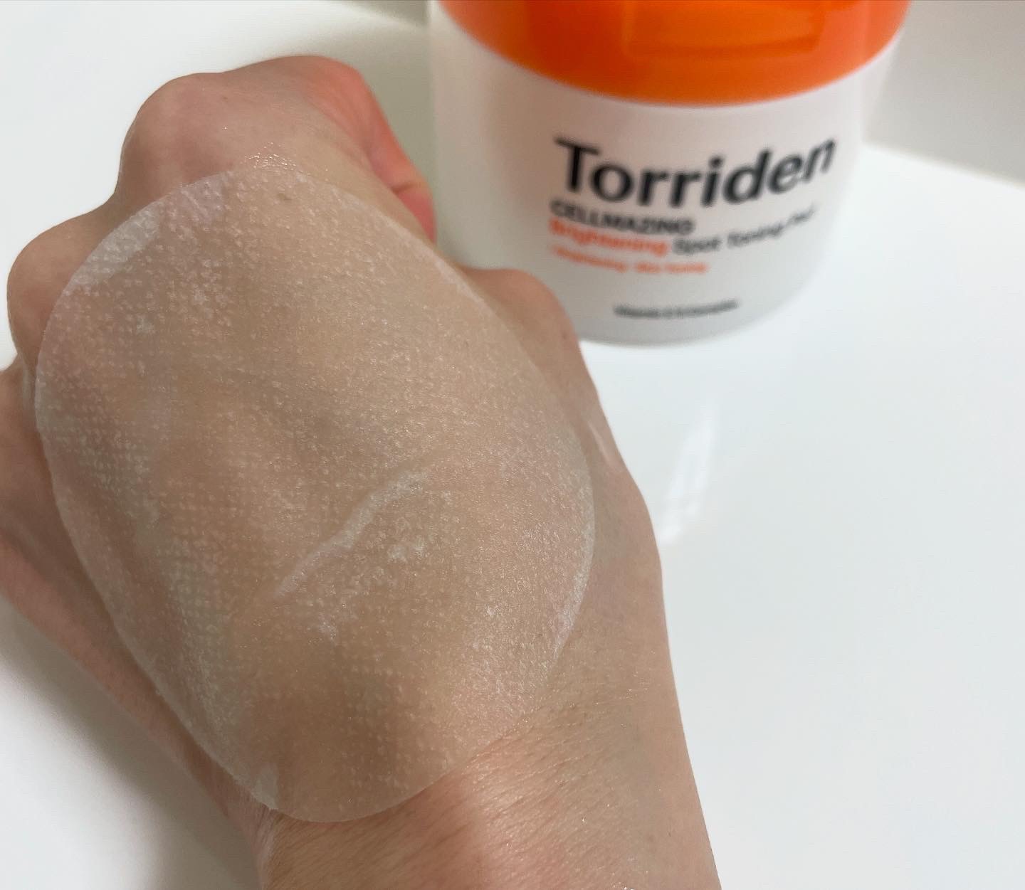 セルメイジング ビタC ブライトニングパッド/Torriden/トナーパッドを使ったクチコミ（3枚目）