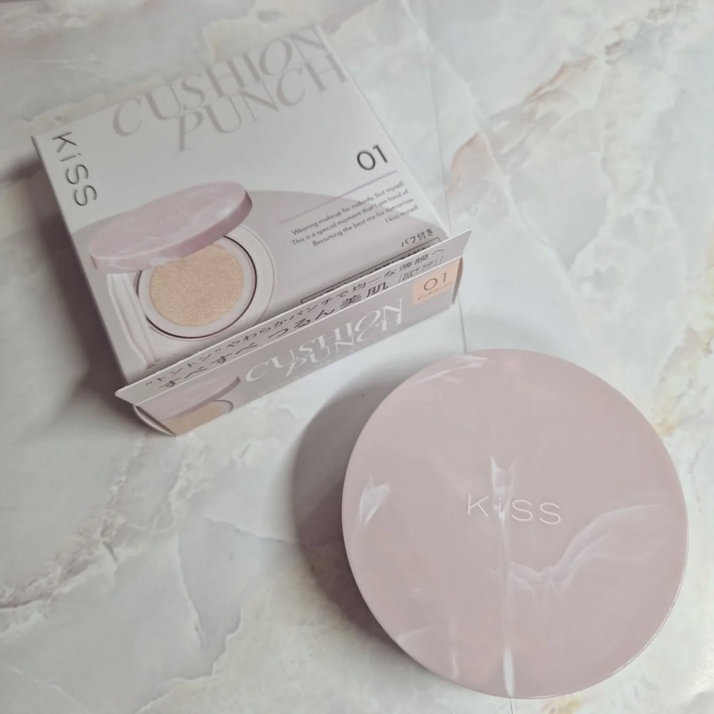 キス クッションパンチ/KiSS/クッションファンデーションを使ったクチコミ（1枚目）