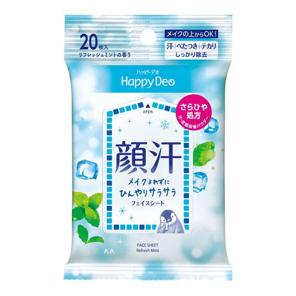 ハッピーデオ フェイスシート リフレッシュミント / マンダム