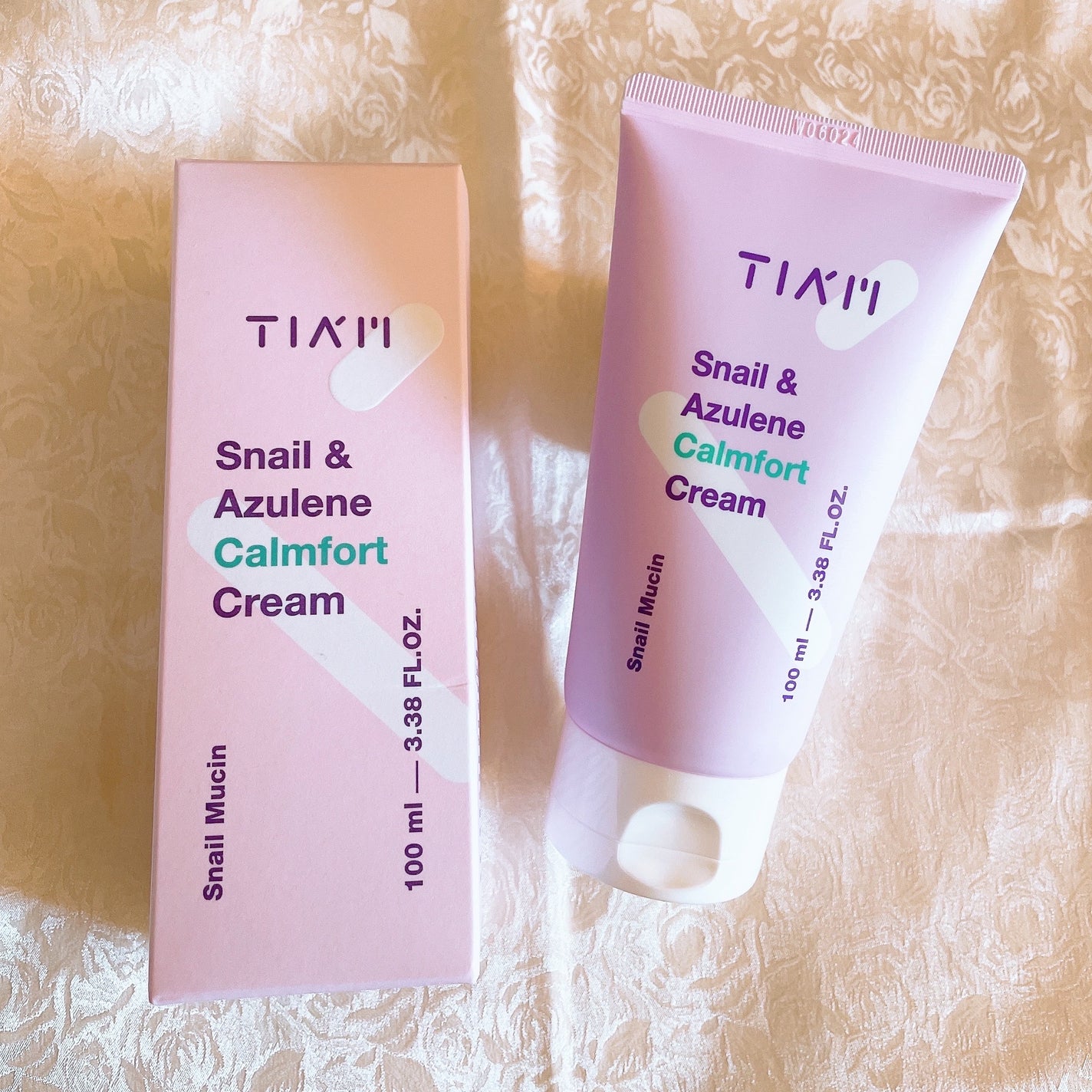 Snail&Azlene カームフォートクリーム/TIAM/フェイスクリームを使ったクチコミ(2枚目)