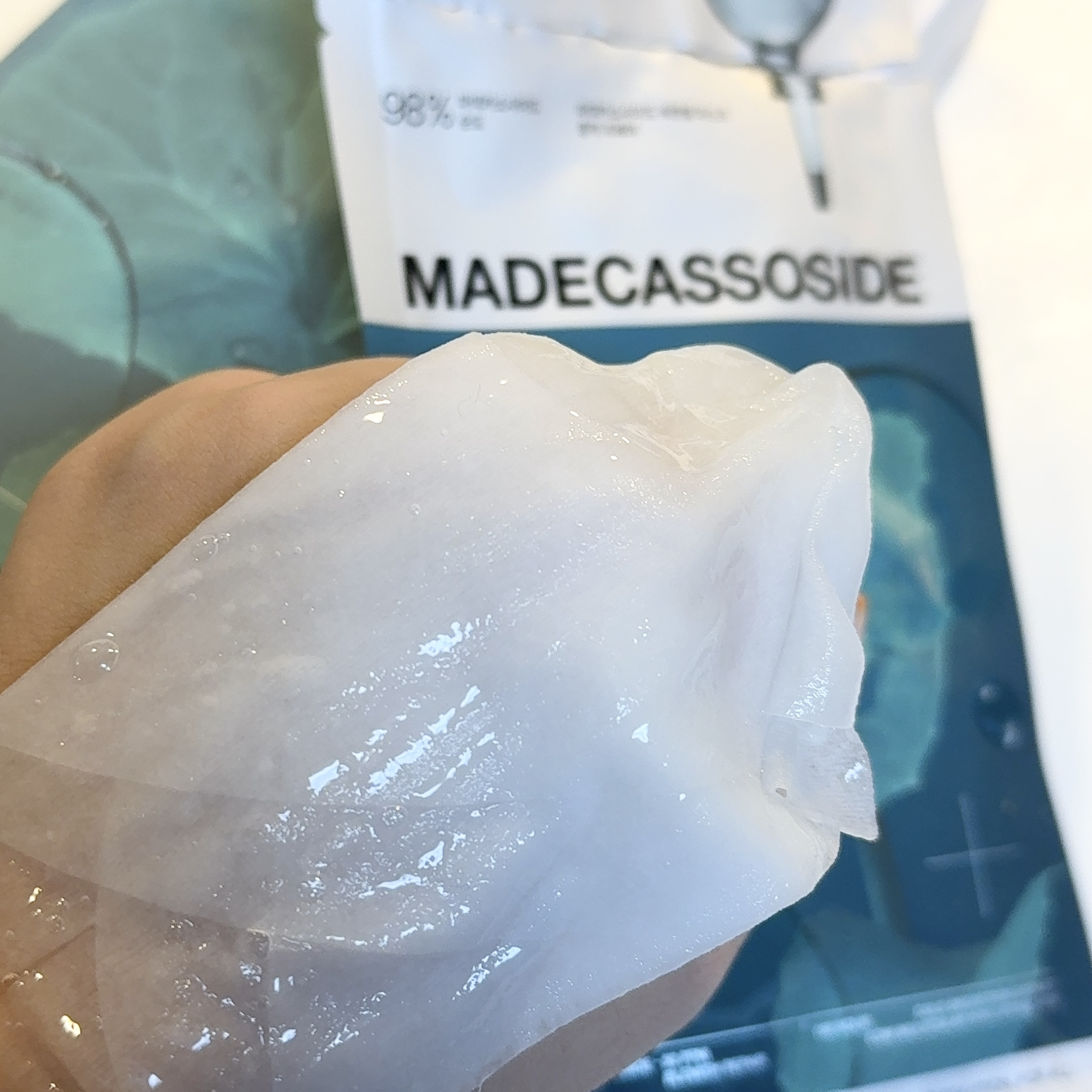 マデカッソシド エッセンシャルマスク 1枚/MEDIHEAL/シートマスク・パックを使ったクチコミ（2枚目）