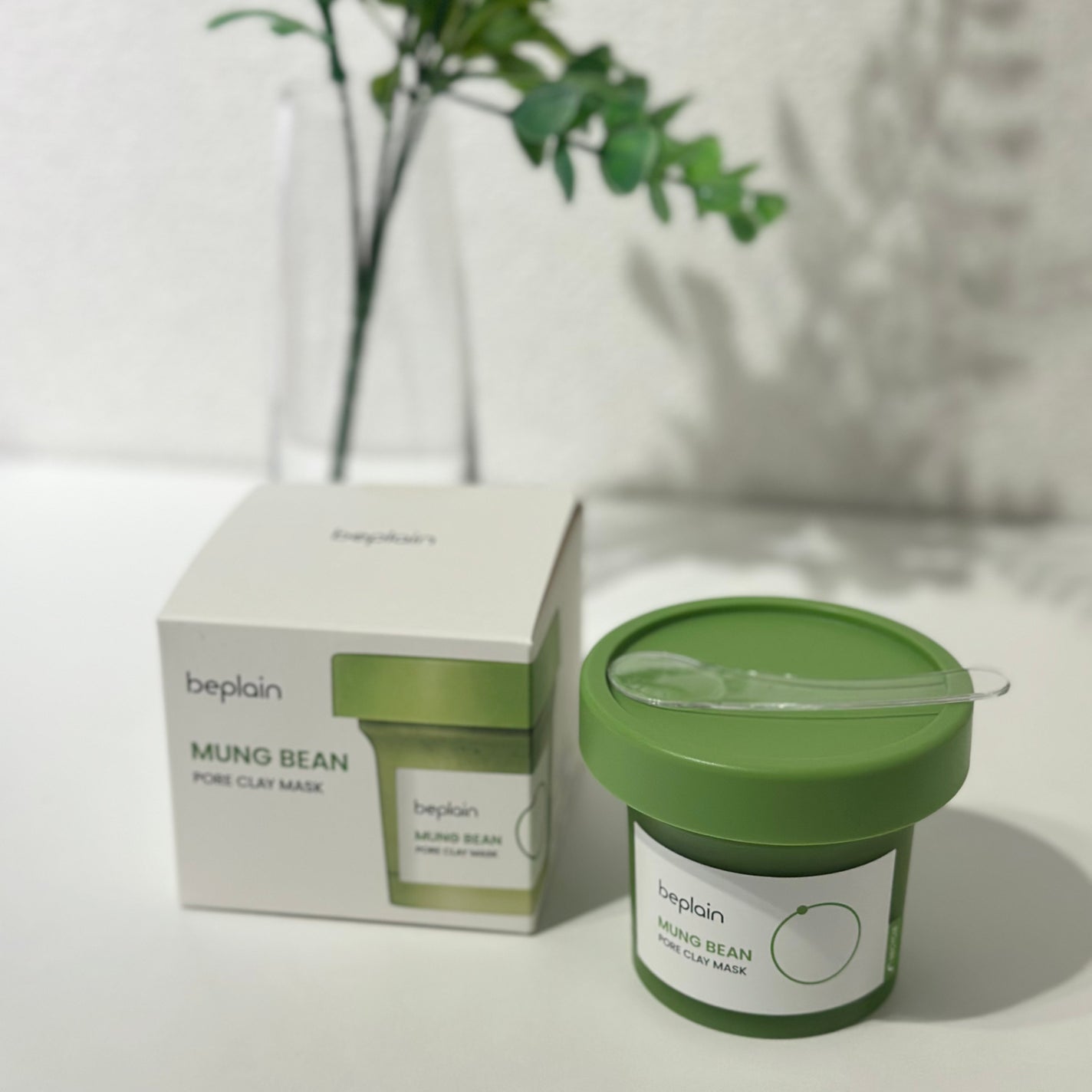 緑豆毛穴クレイパック/beplain/洗い流すパック・マスクを使ったクチコミ(1枚目)