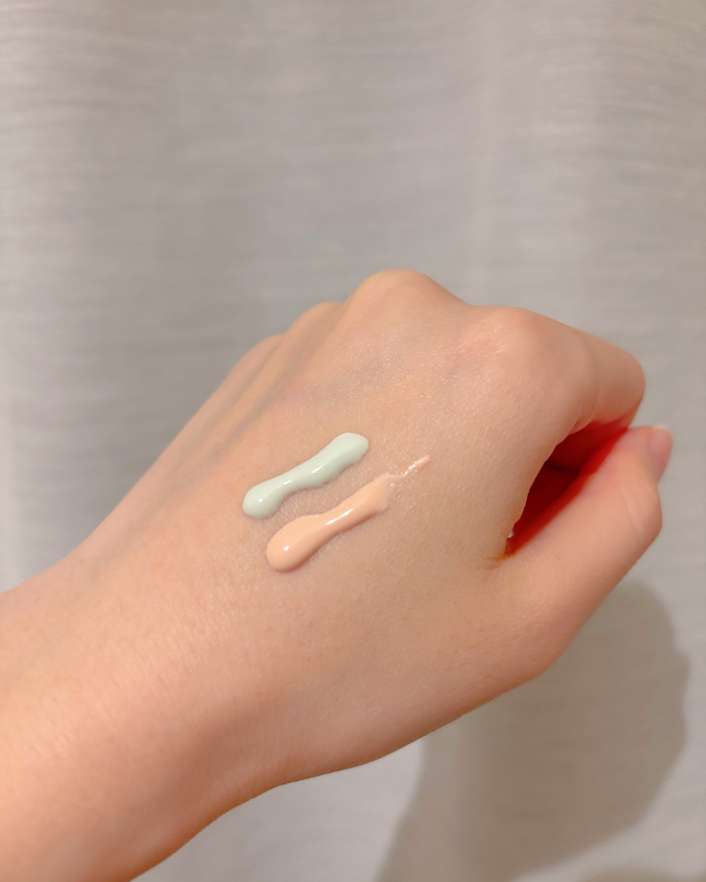 ウォータフルトーンアップサンクリーム/ダルバ/日焼け止めクリームを使ったクチコミ(2枚目)