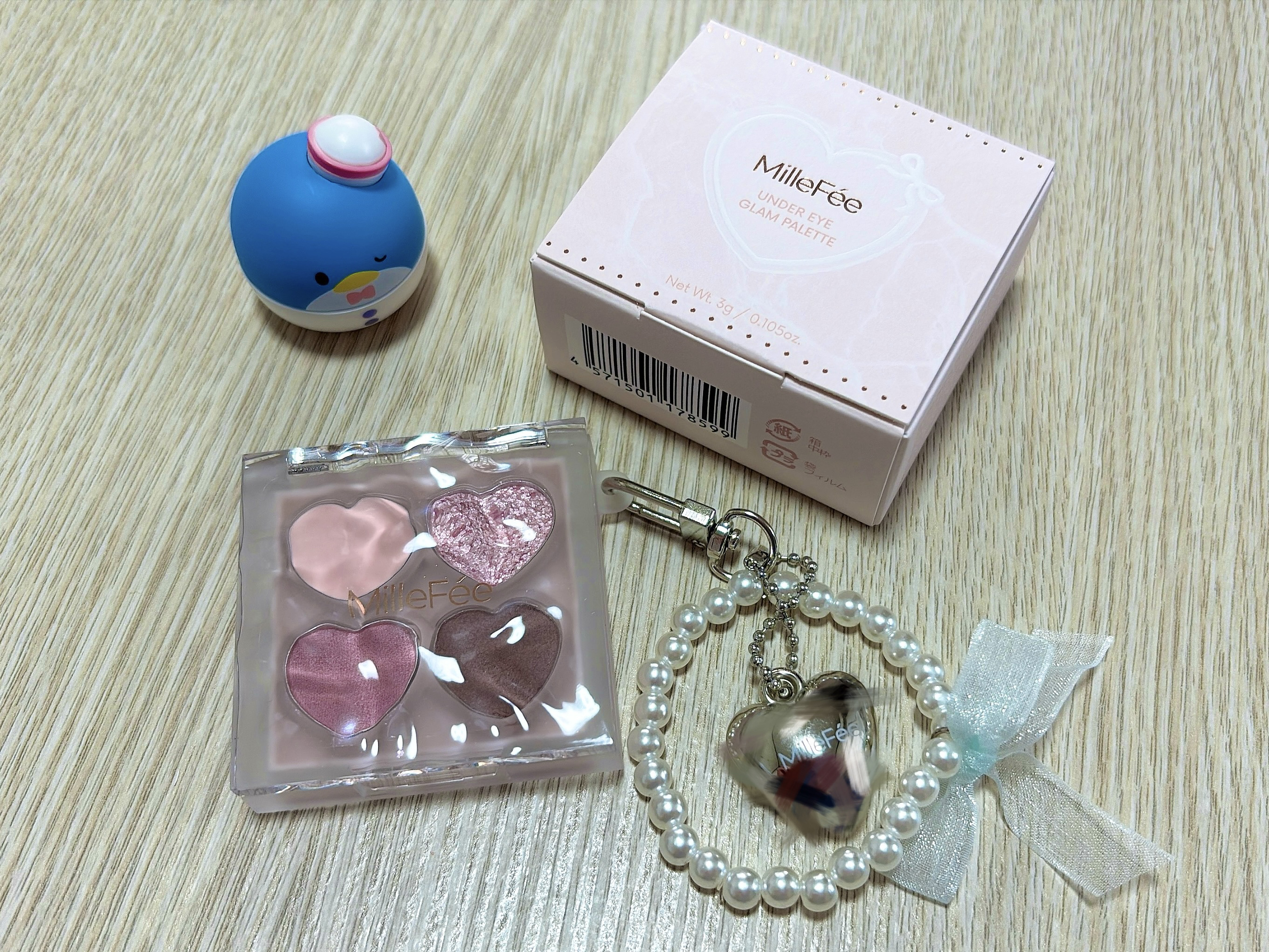 ぷくぷく涙袋パレット 03 スイートラベンダー /MilleFée/アイシャドウパレットを使ったクチコミ（1枚目）
