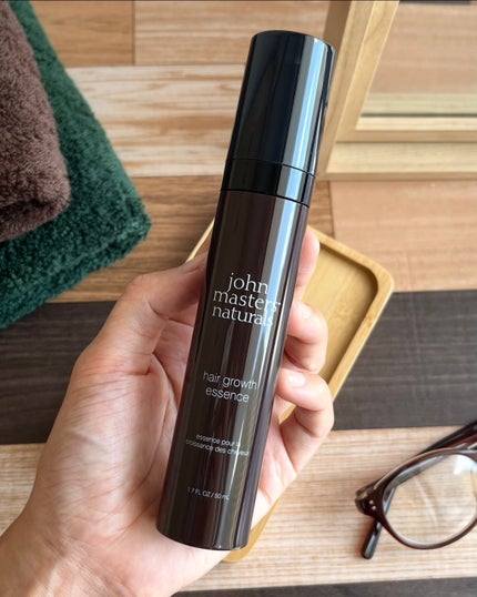 薬用 ヘアグロースエッセンス/john masters organics/頭皮ローションを使ったクチコミ(3枚目)