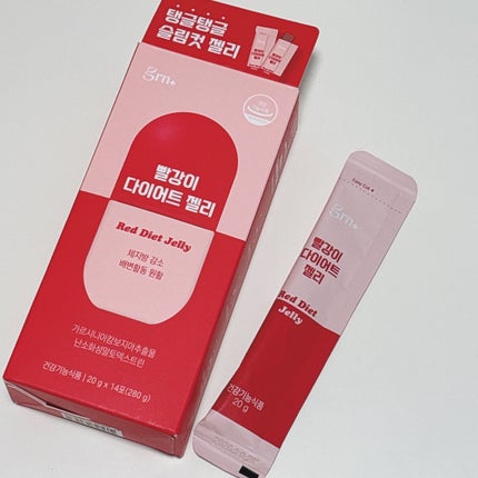 レッドダイエットゼリー/grn+/ボディサプリメントを使ったクチコミ(1枚目)