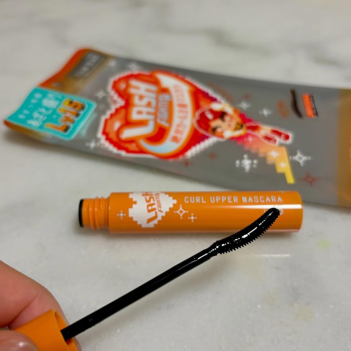 ラッシュファイター　カールアッパーマスカラ Lv15/ラッシュファイター/マスカラを使ったクチコミ（3枚目）