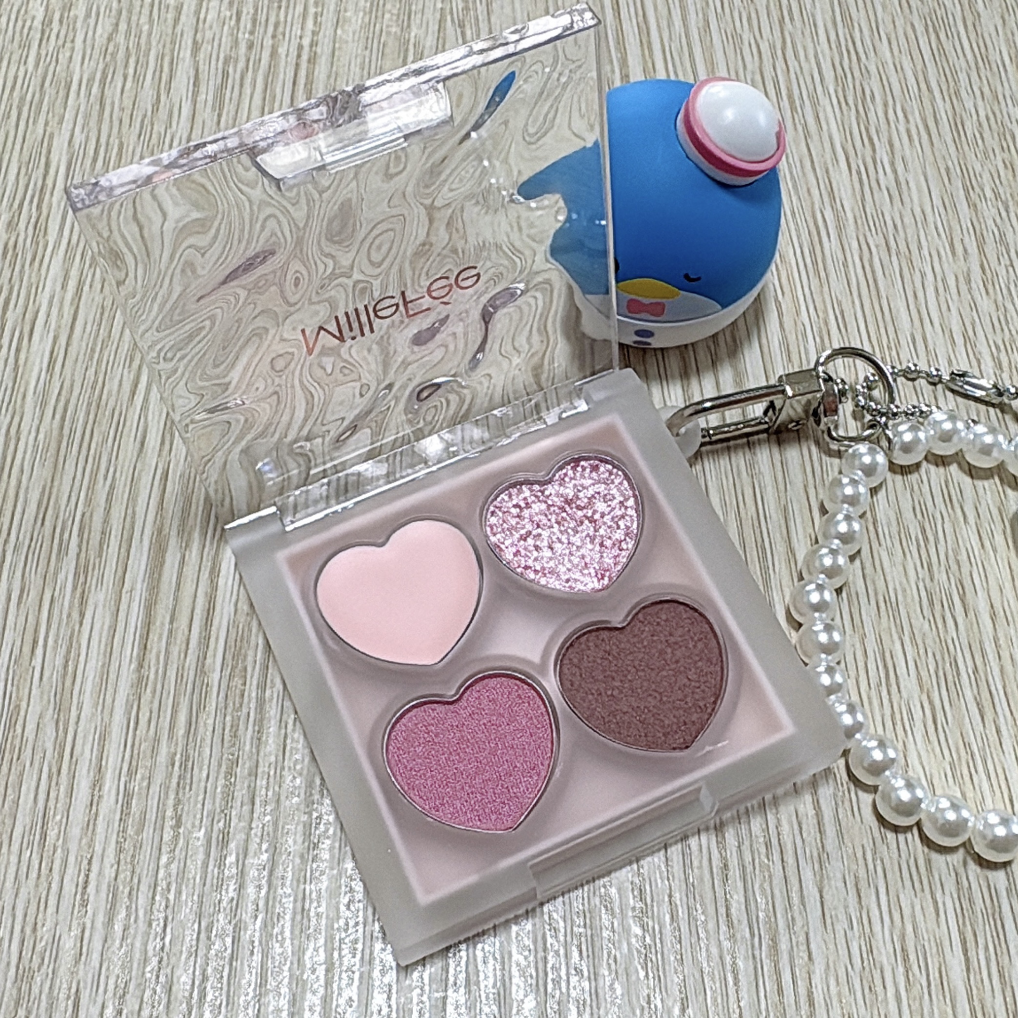 ぷくぷく涙袋パレット 03 スイートラベンダー /MilleFée/アイシャドウパレットを使ったクチコミ（2枚目）