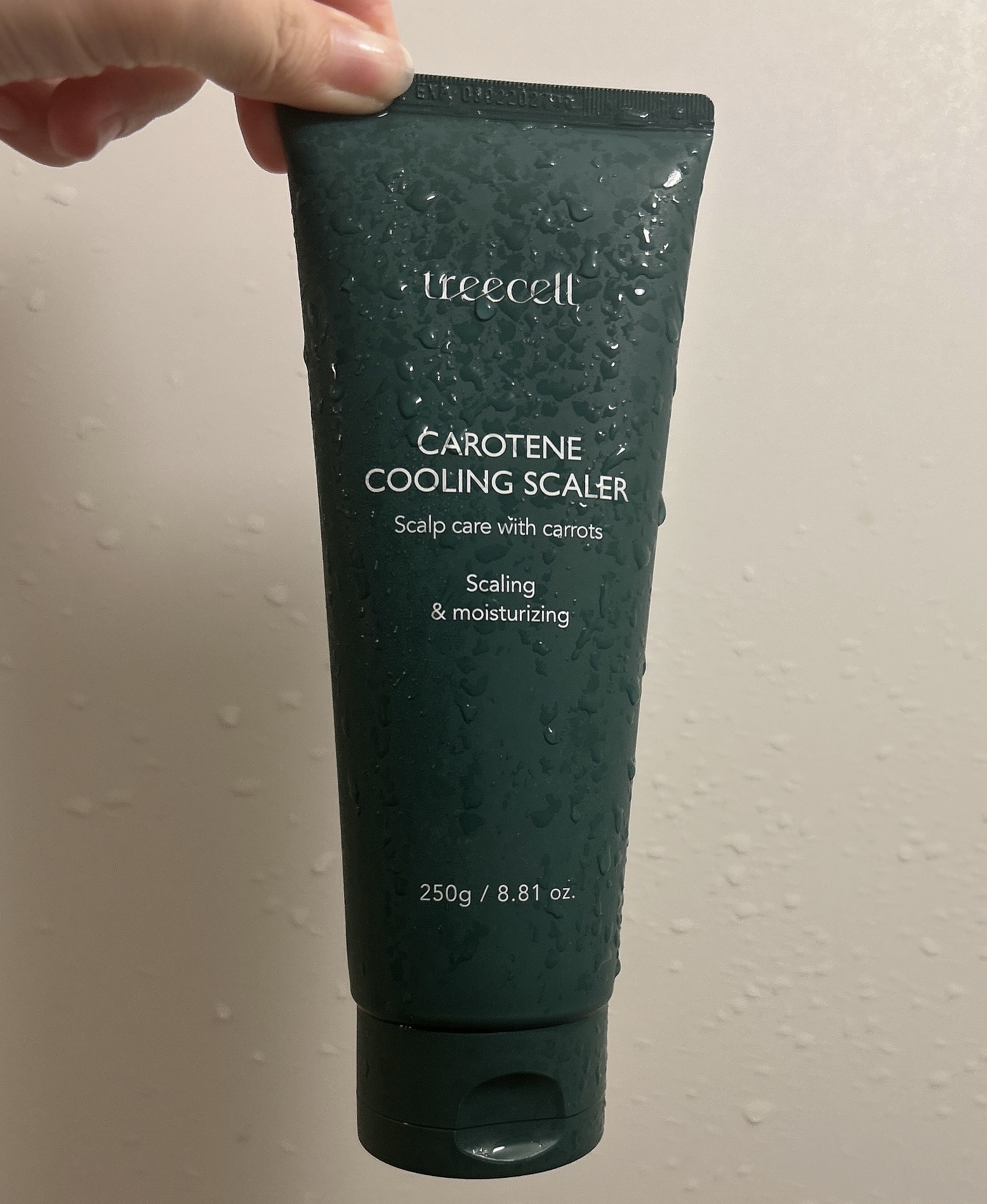 カロテンクーリングスケーラー/treecell/頭皮クレンジングを使ったクチコミ（1枚目）