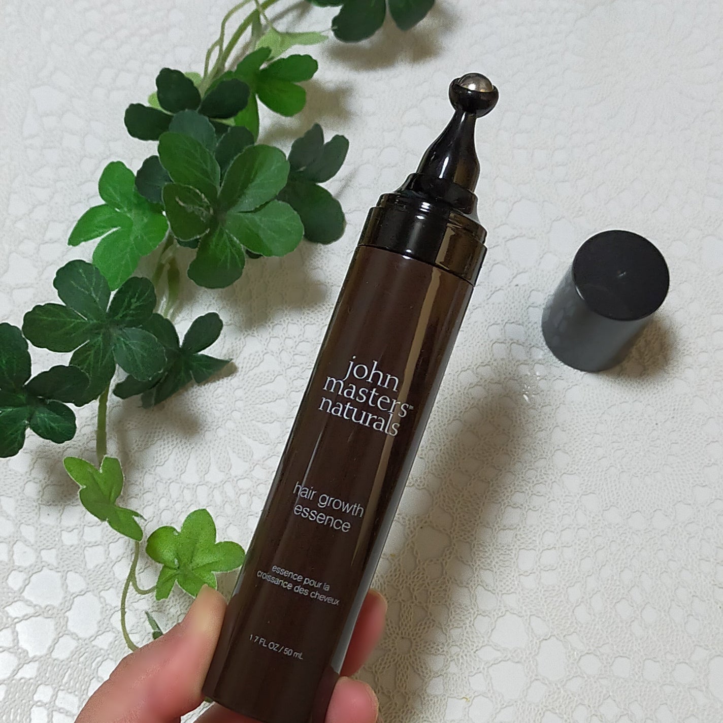 薬用 ヘアグロースエッセンス/john masters organics/頭皮ローションを使ったクチコミ(2枚目)